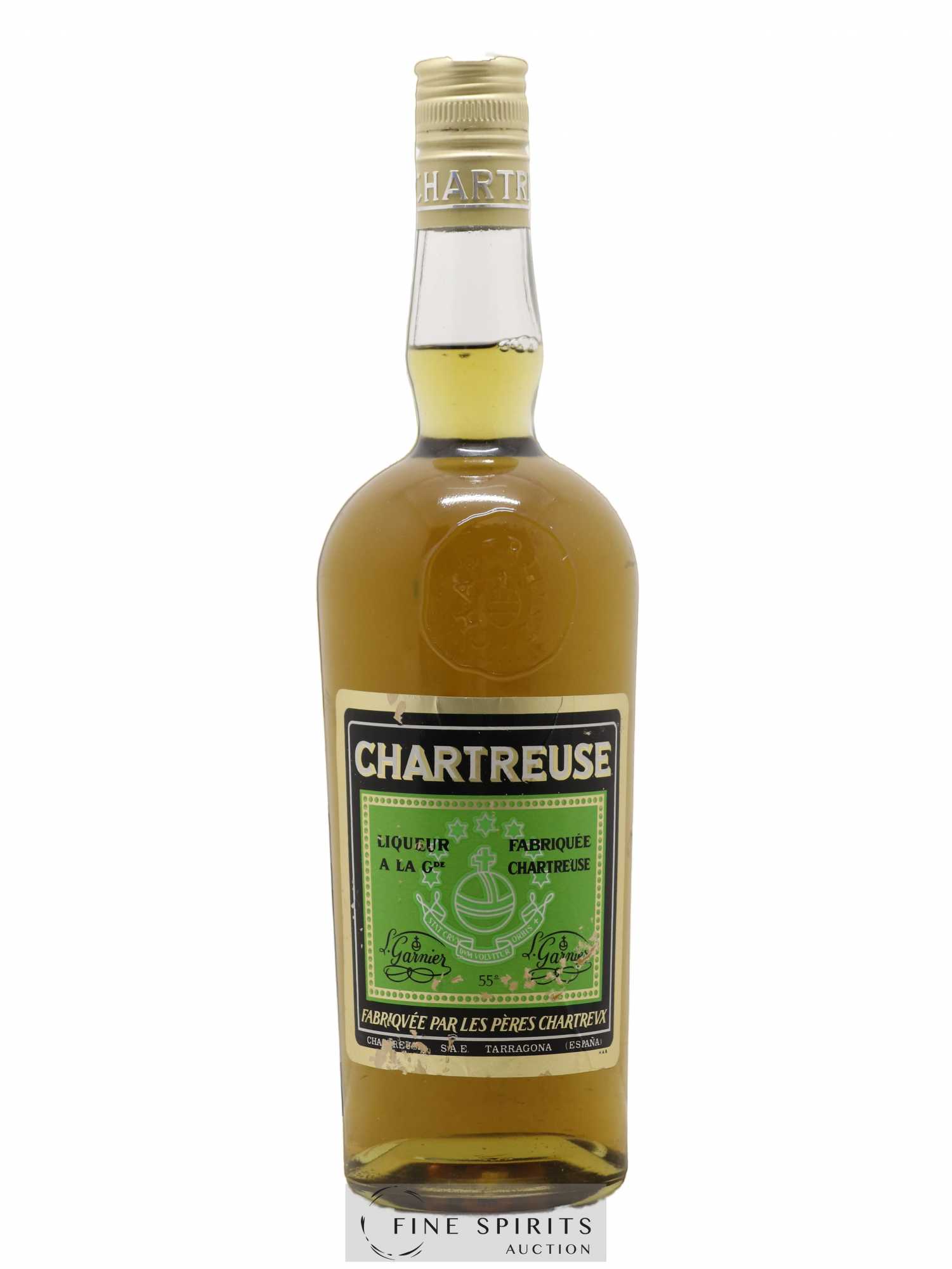 Chartreuse Of. Tarragone Verte (1973-1983) - Lot de 1 bouteille - 0