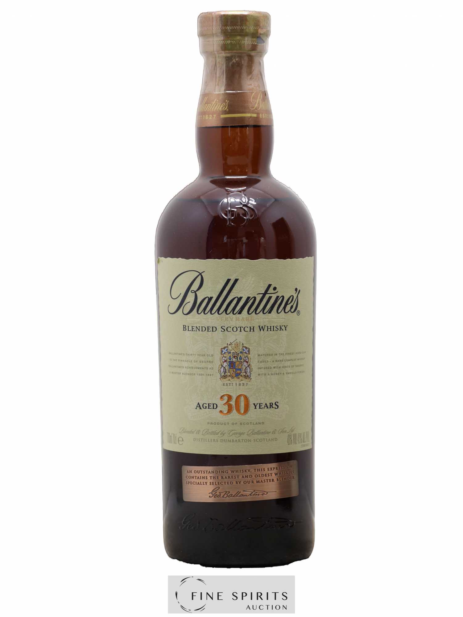 Buy Ballantine's 30 years Of. (lot: B2229112-331)