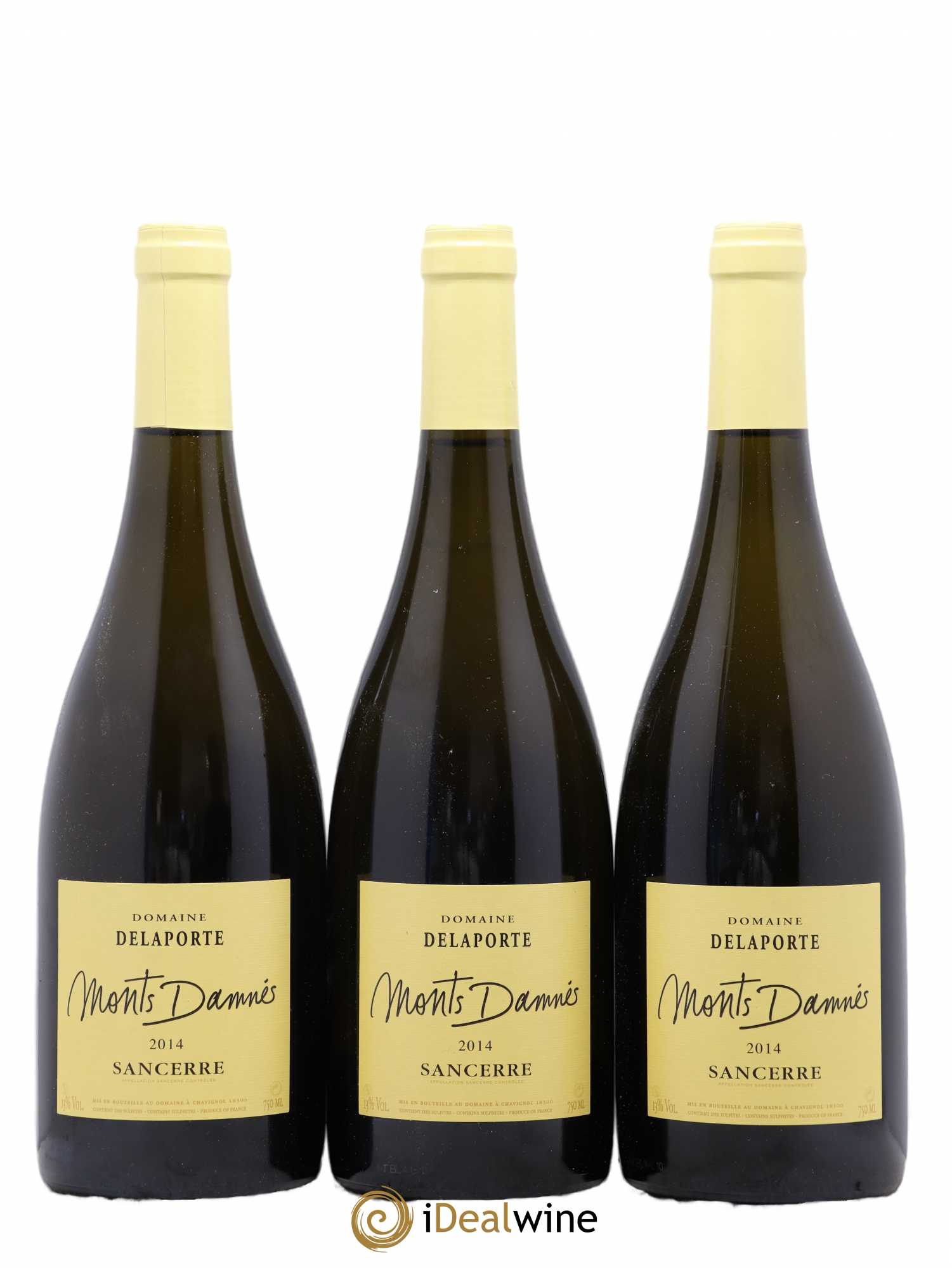 Sancerre Les Monts Damnés Delaporte 2014 - Lot de 3 bouteilles - 0