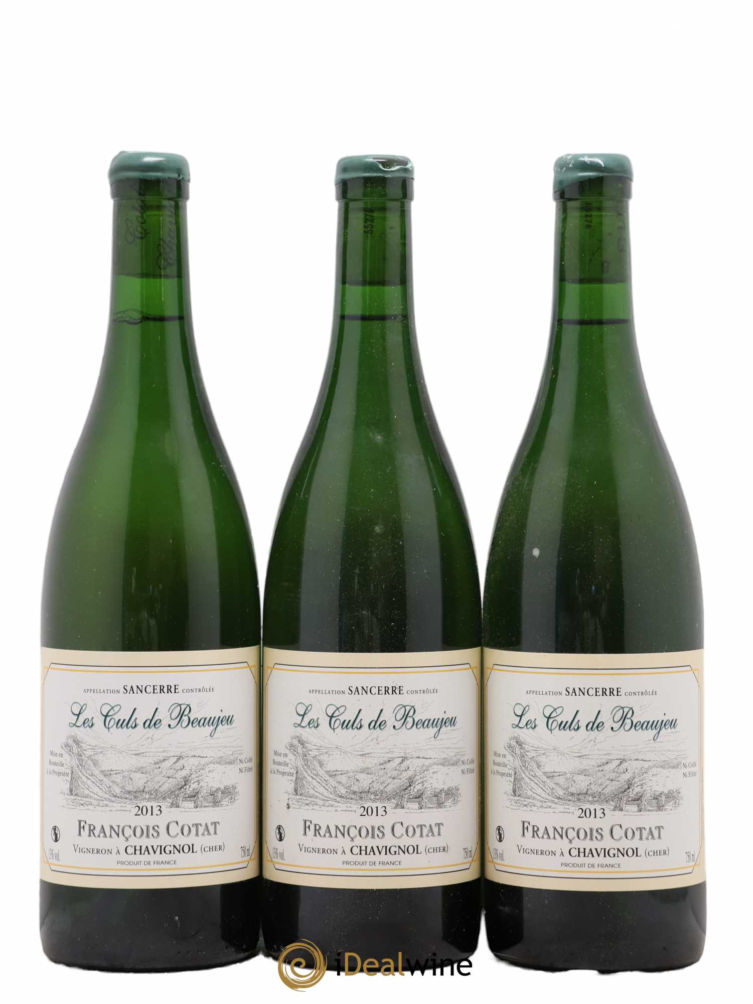 Sancerre Les Culs de Beaujeu François Cotat 2013 - Lot de 3 bouteilles - 0