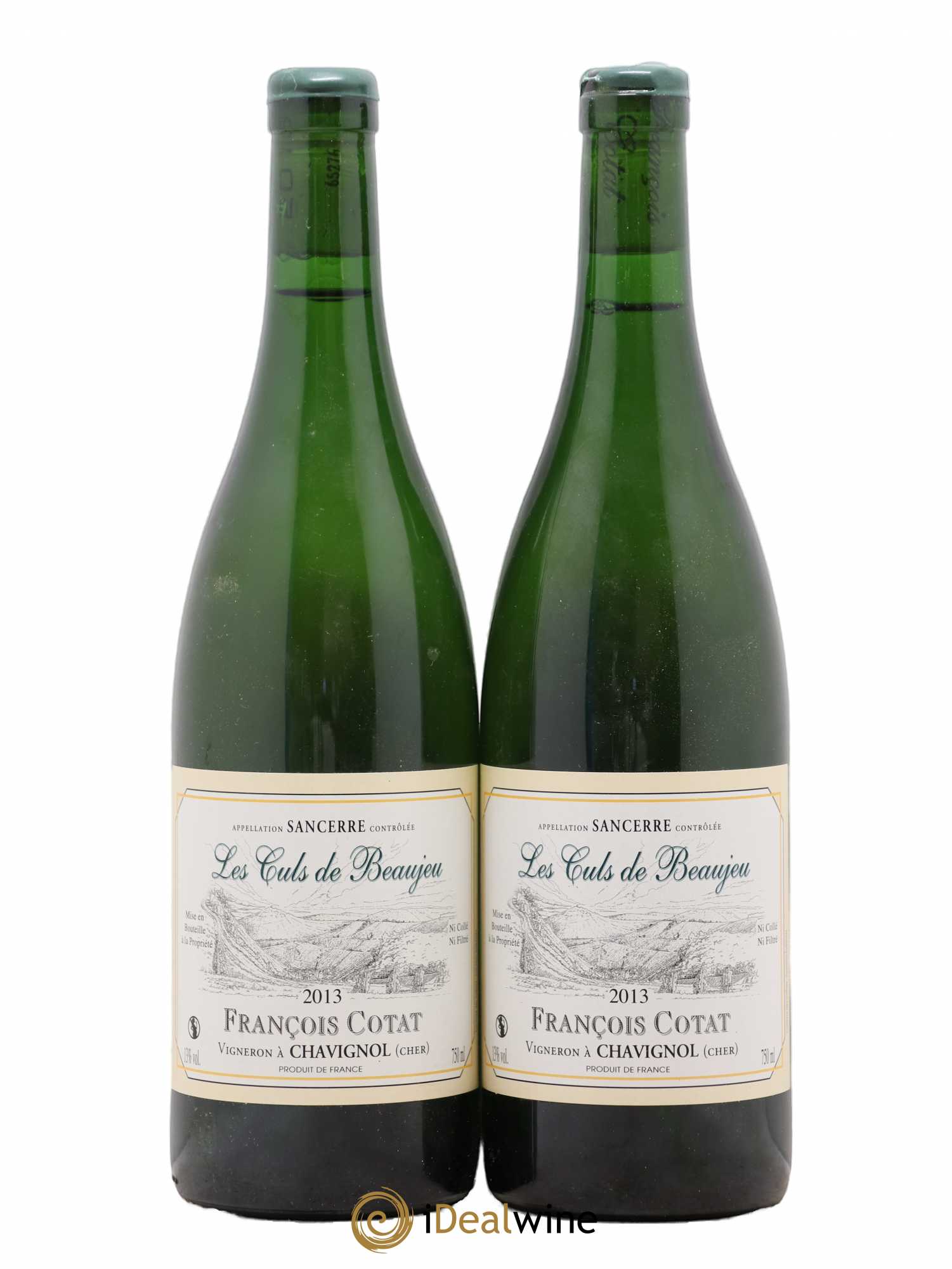 Sancerre Les Culs de Beaujeu François Cotat 2013 - Lot de 2 bouteilles - 0