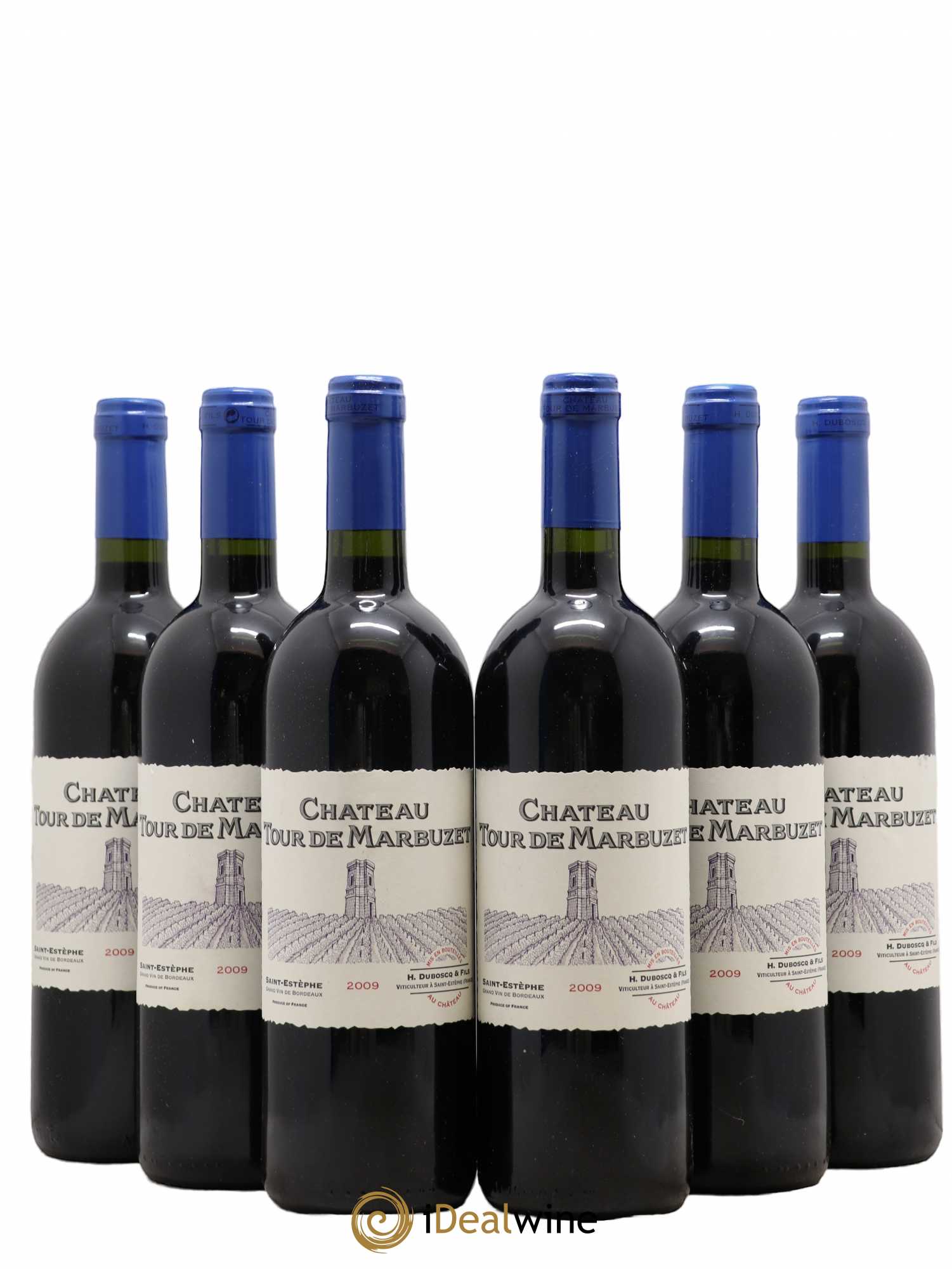 Château Tour de Marbuzet 2009 - Lot de 6 bouteilles - 0