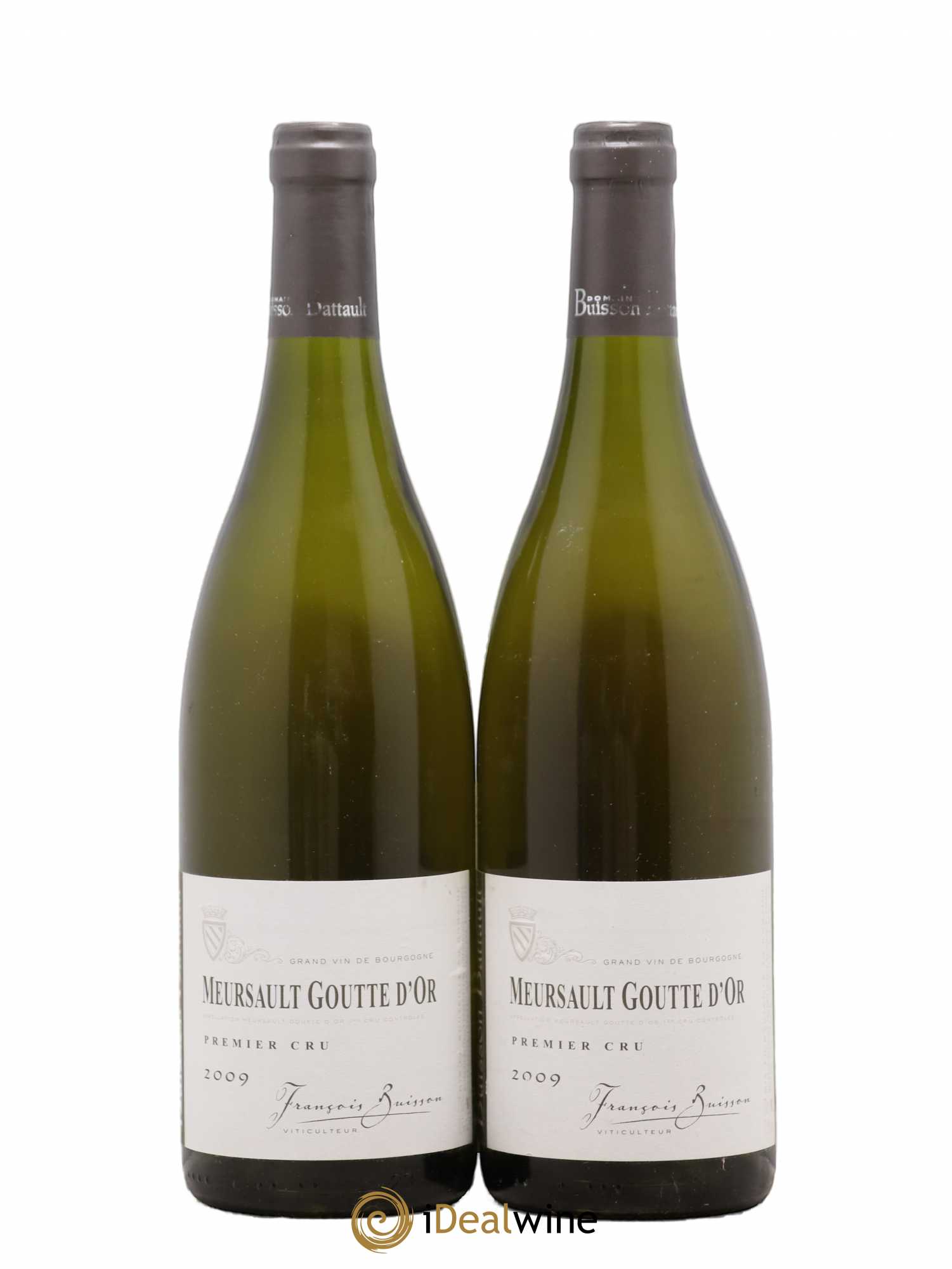 Meursault 1er Cru Goutte D'Or François Buisson 2009 - Posten von 2 Flaschen - 0