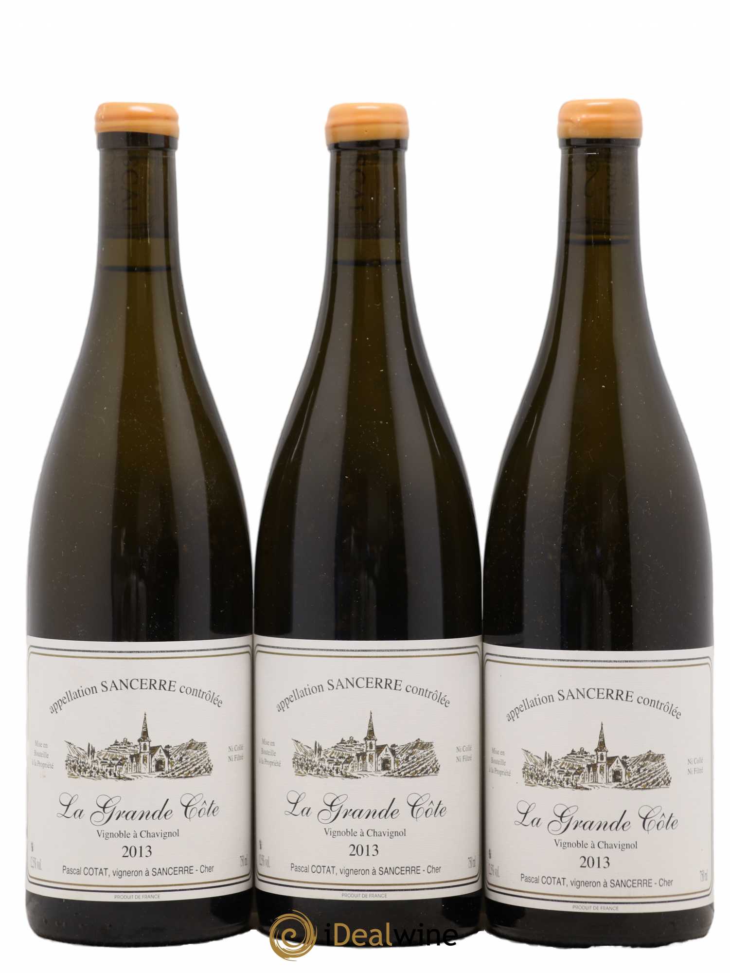 Sancerre La Grande Côte Pascal Cotat 2013 - Lot de 3 bouteilles - 0