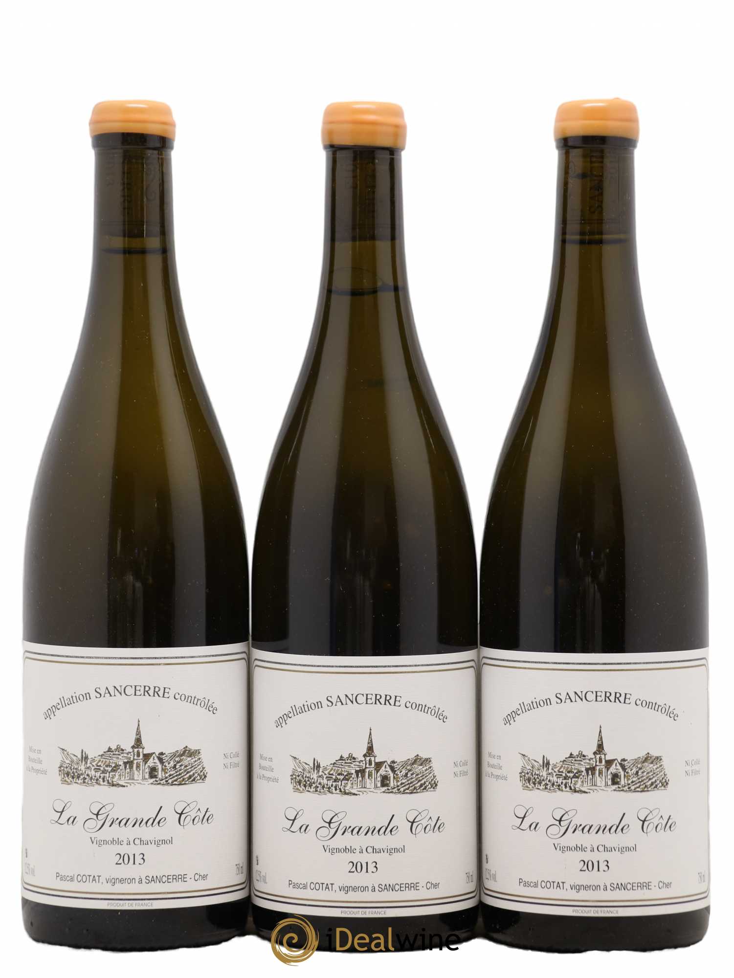 Sancerre La Grande Côte Pascal Cotat 2013 - Lot de 3 bouteilles - 0