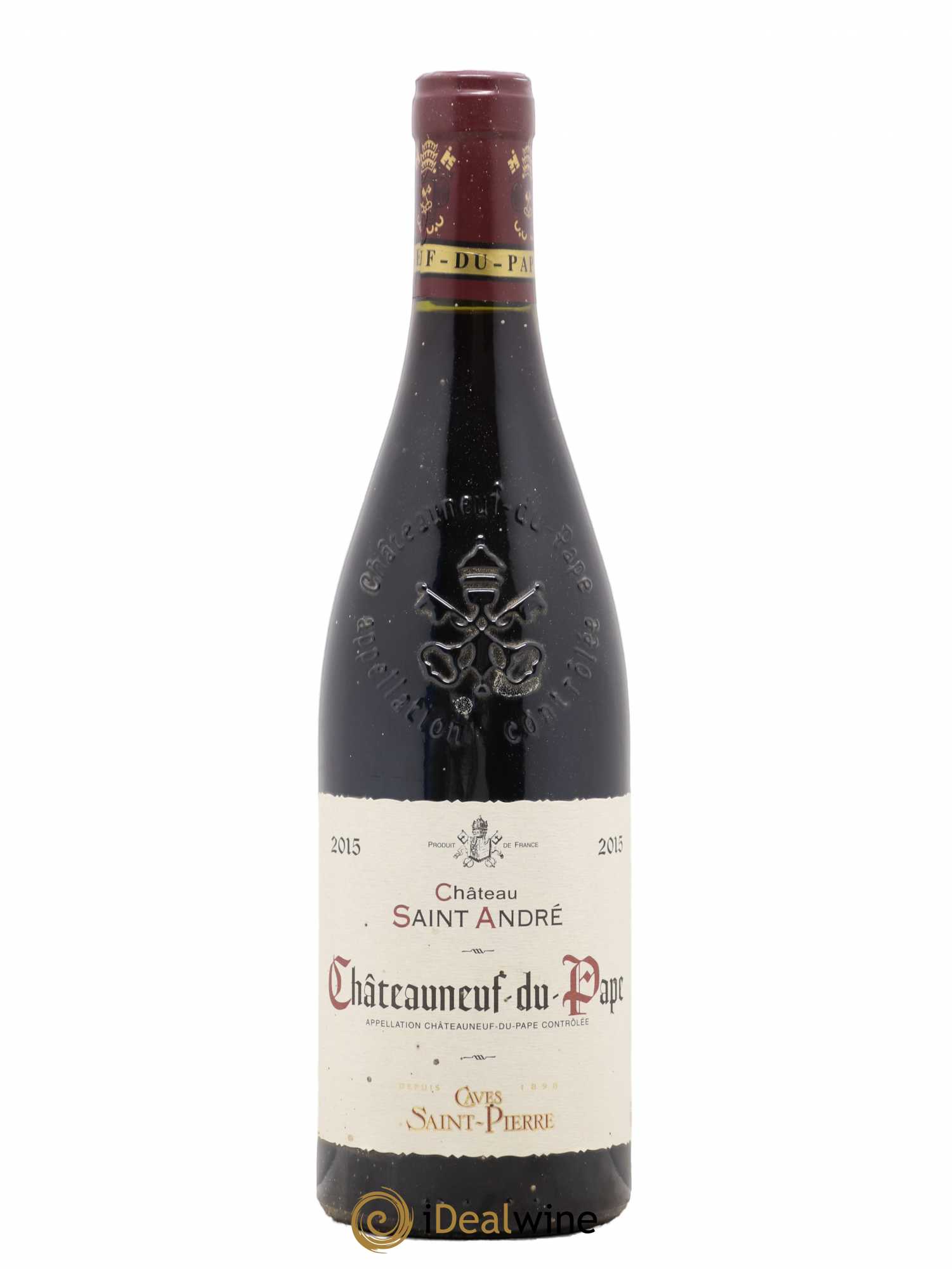 Châteauneuf-du-Pape Caves Saint-Pierre 2015 - Posten von 1 Flasche - 0