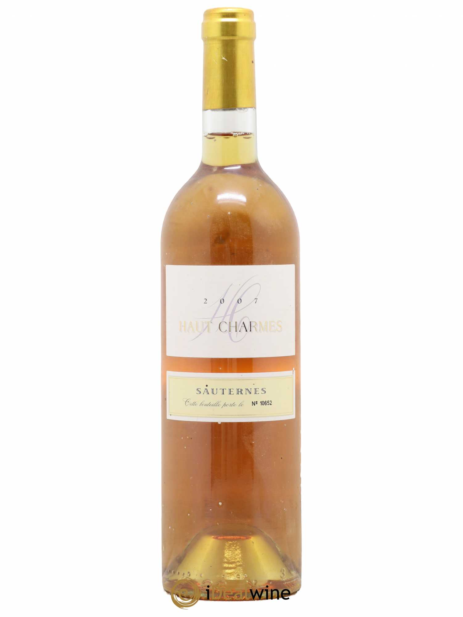 Sauternes Haut Charmes 2007 - Posten von 1 Flasche - 0