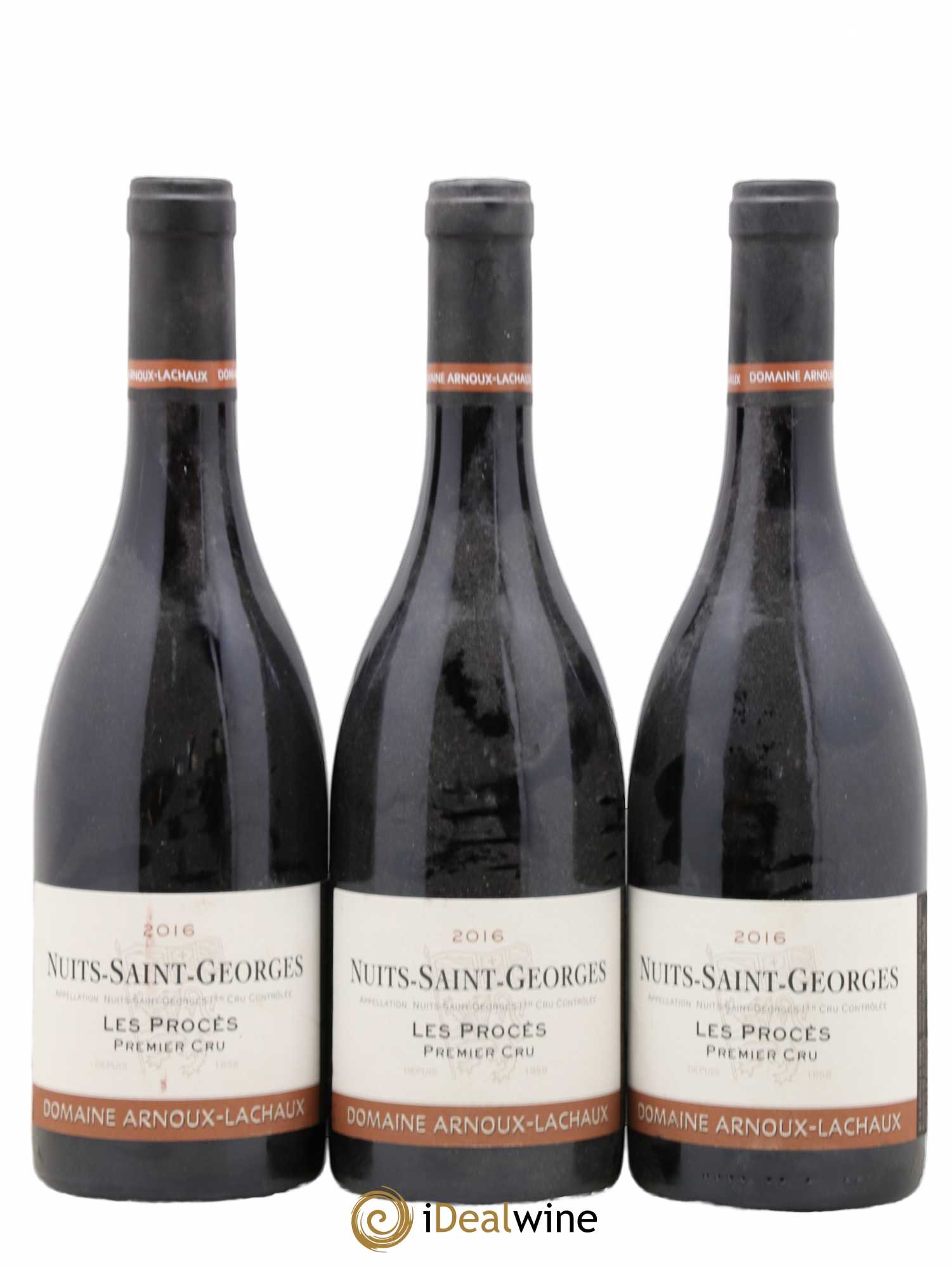 Nuits-Saint-Georges 1er Cru Les Procès Arnoux-Lachaux (Domaine) 2016 - Lot de 3 bouteilles - 0