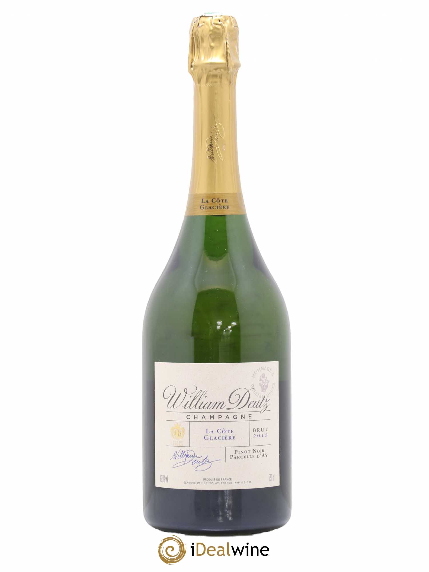 La Côte Glacière Brut Deutz 2012 - Lot de 1 bouteille - 0
