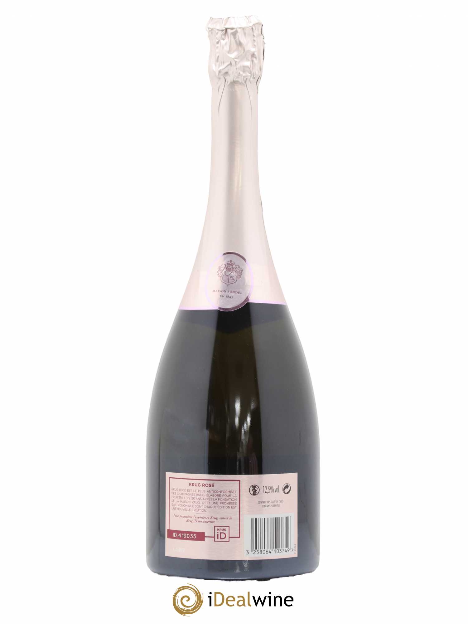 25ème édition Krug - Lot de 1 bouteille - 1