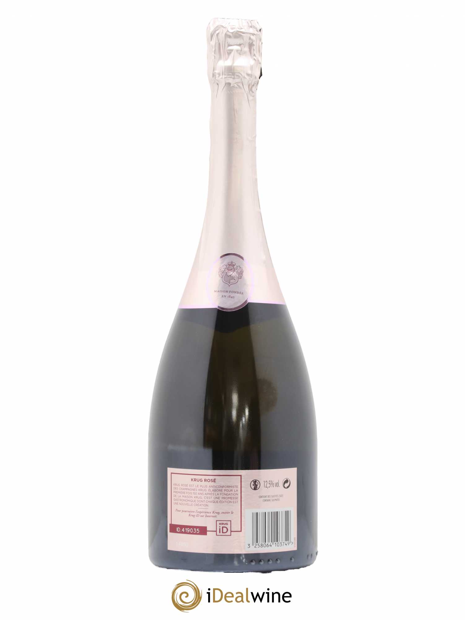 25ème édition Krug - Lot de 1 bouteille - 1