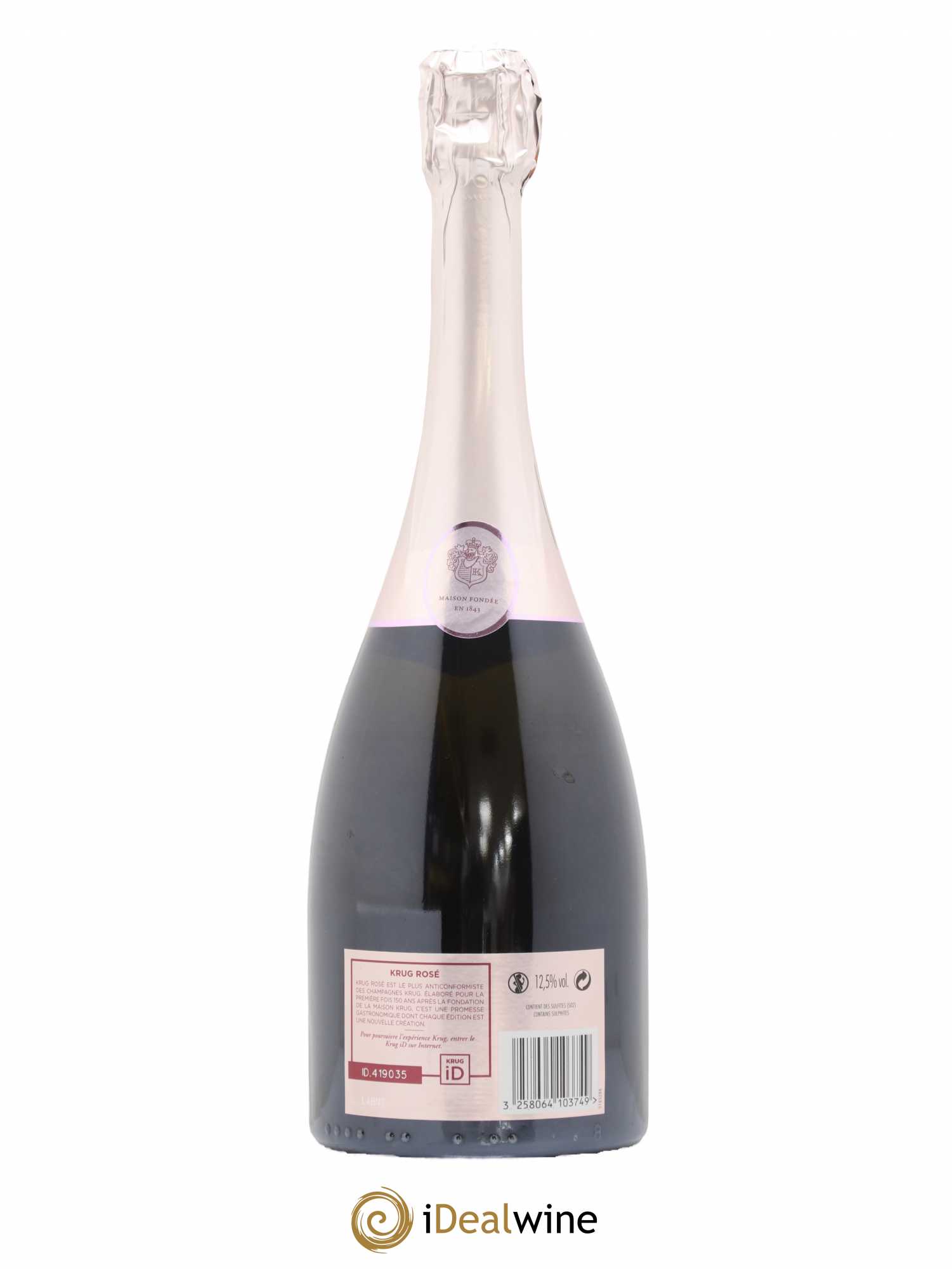 25ème édition Krug - Lot de 1 bouteille - 1