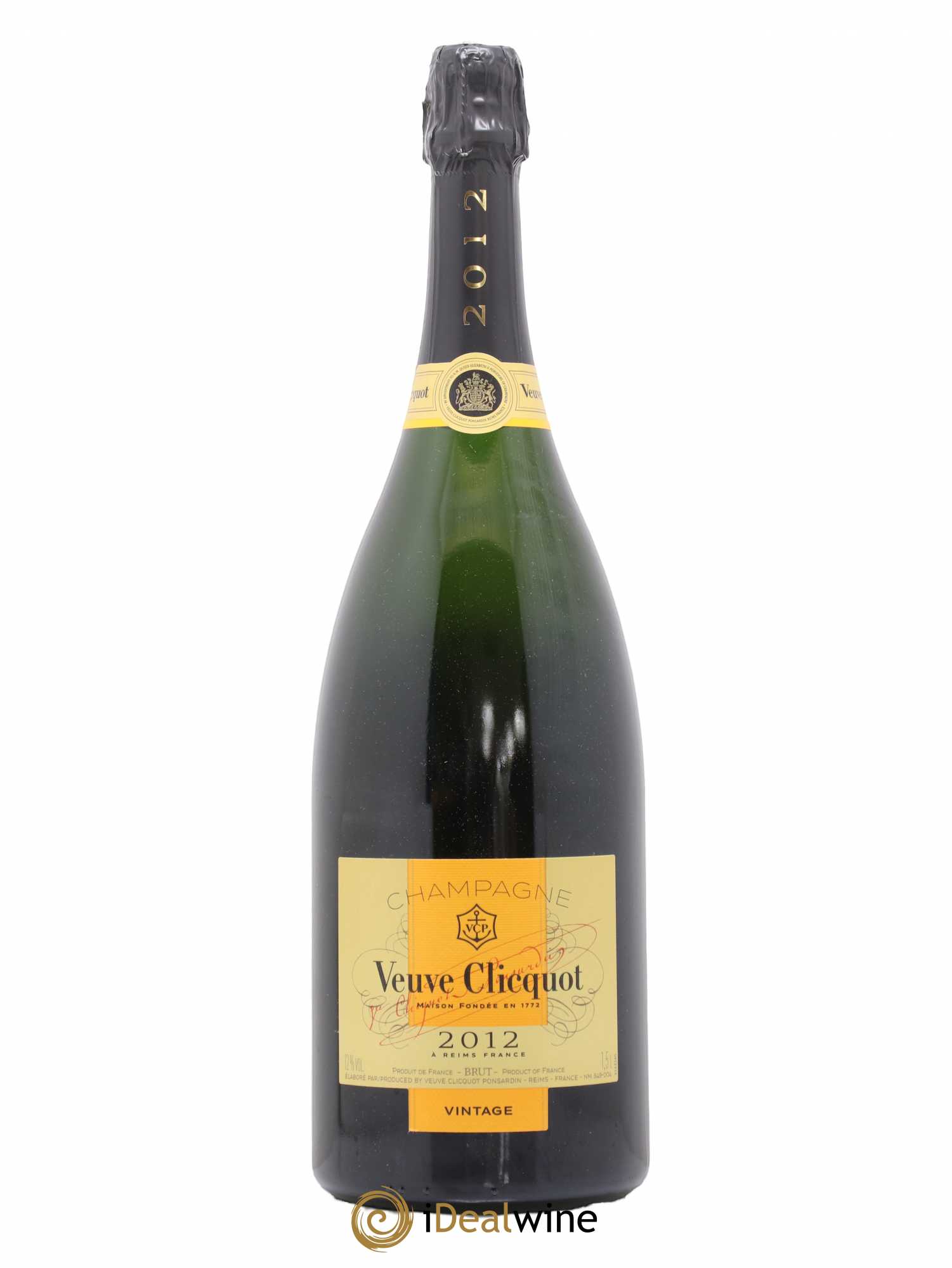 Brut Millésimé Veuve Clicquot 2012 - Lot de 1 magnum - 0
