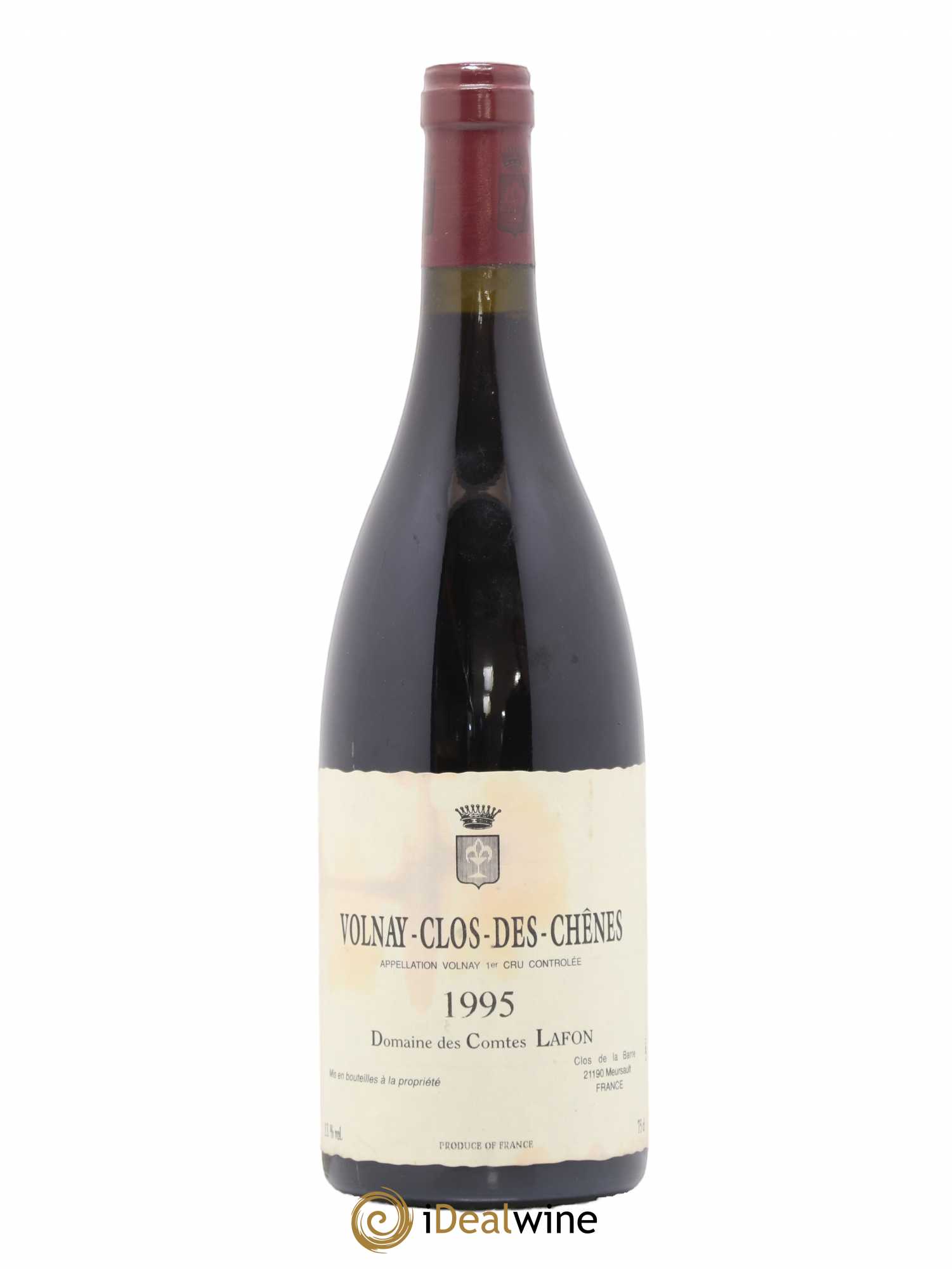 Volnay 1er Cru Clos des Chênes Comtes Lafon (Domaine des) 1995 - Lot de 1 bouteille - 0
