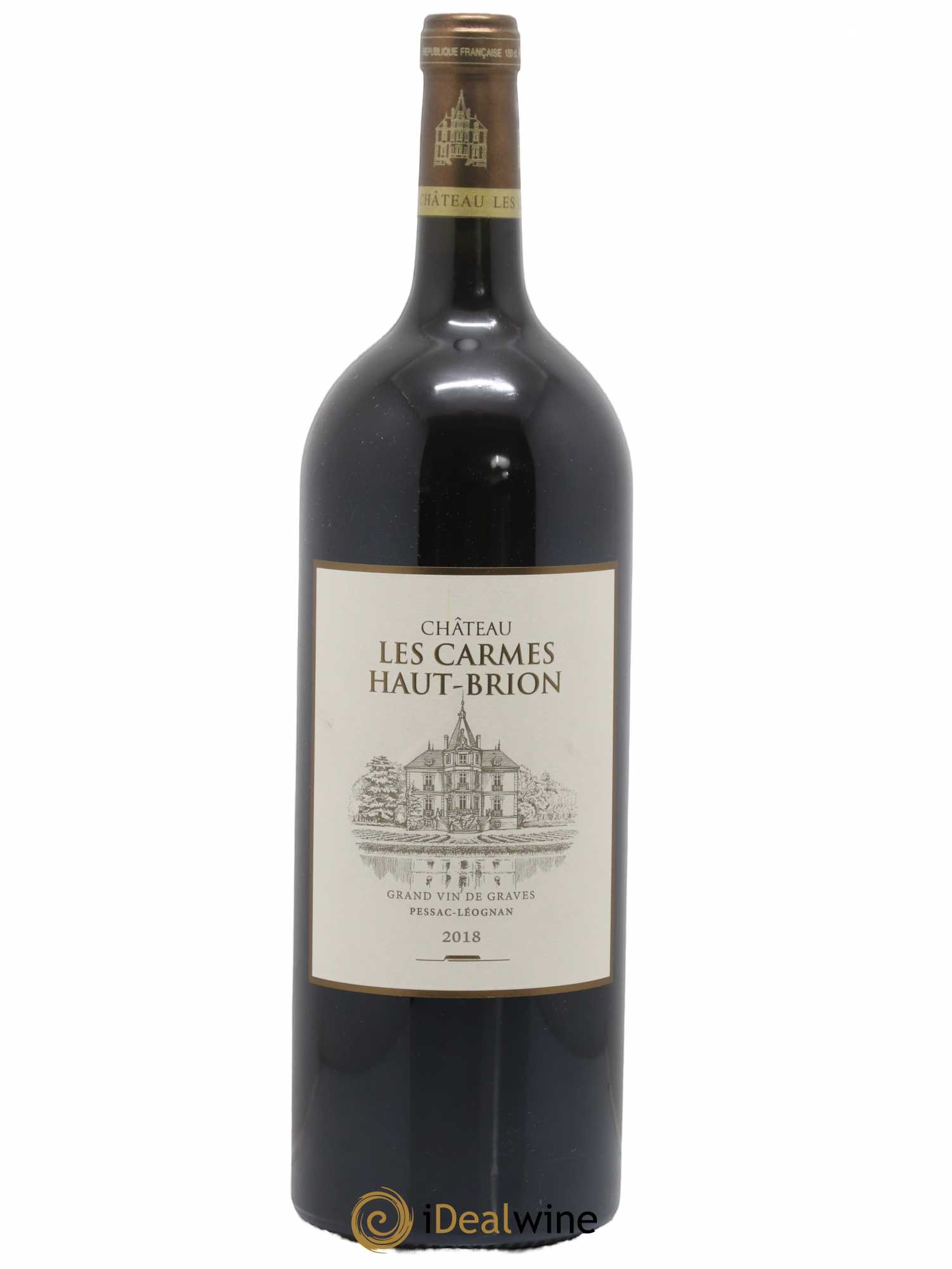 Château Les Carmes Haut-Brion 2018 - Lot de 1 magnum - 0