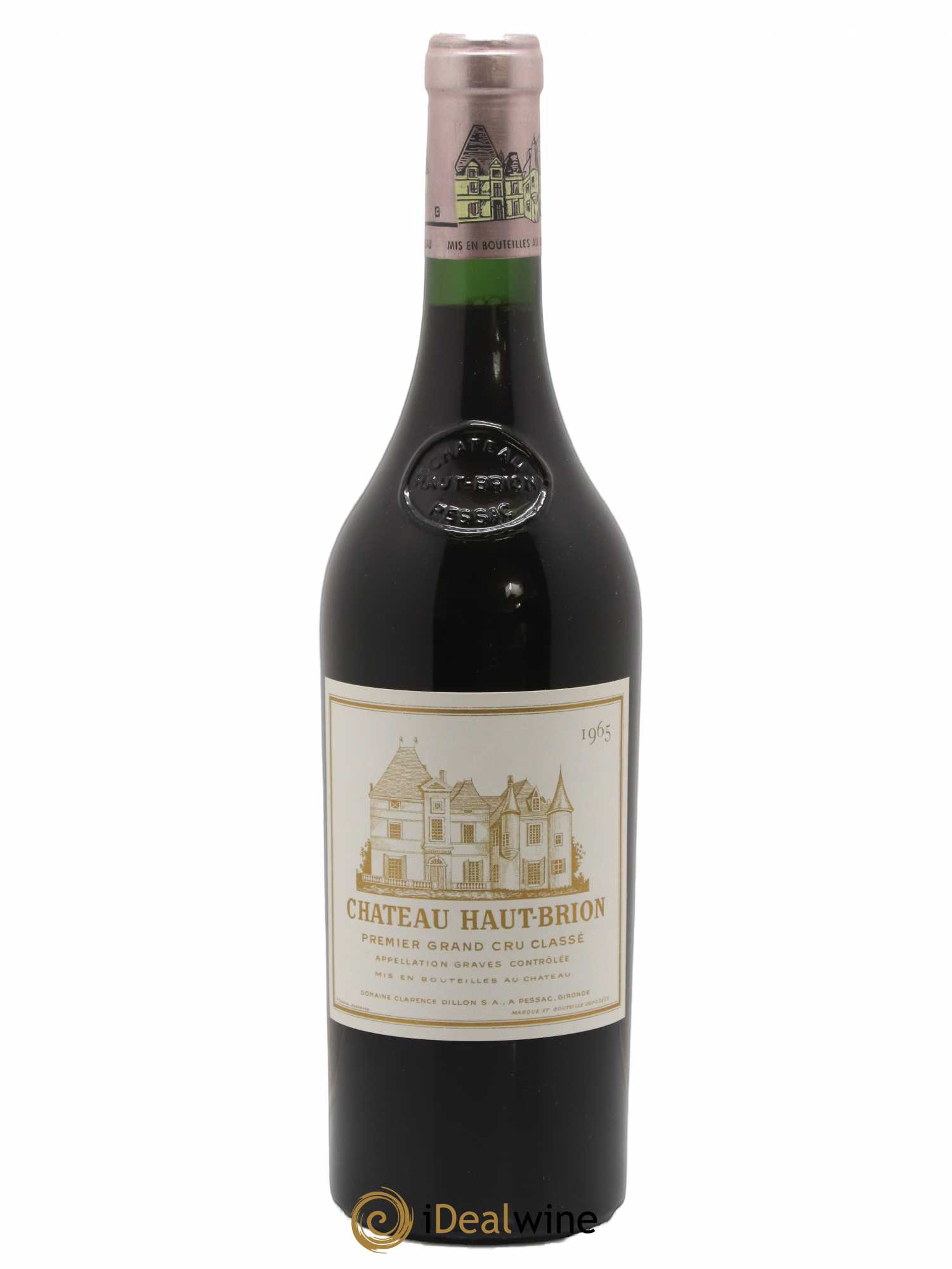 Château Haut Brion 1er Grand Cru Classé 1965 - Lot de 1 bouteille - 1