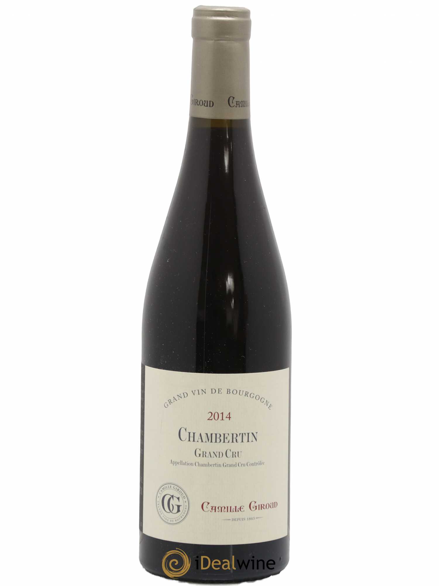 Chambertin Grand Cru Camille Giroud (Domaine) 2014 - Lot de 1 bouteille - 0