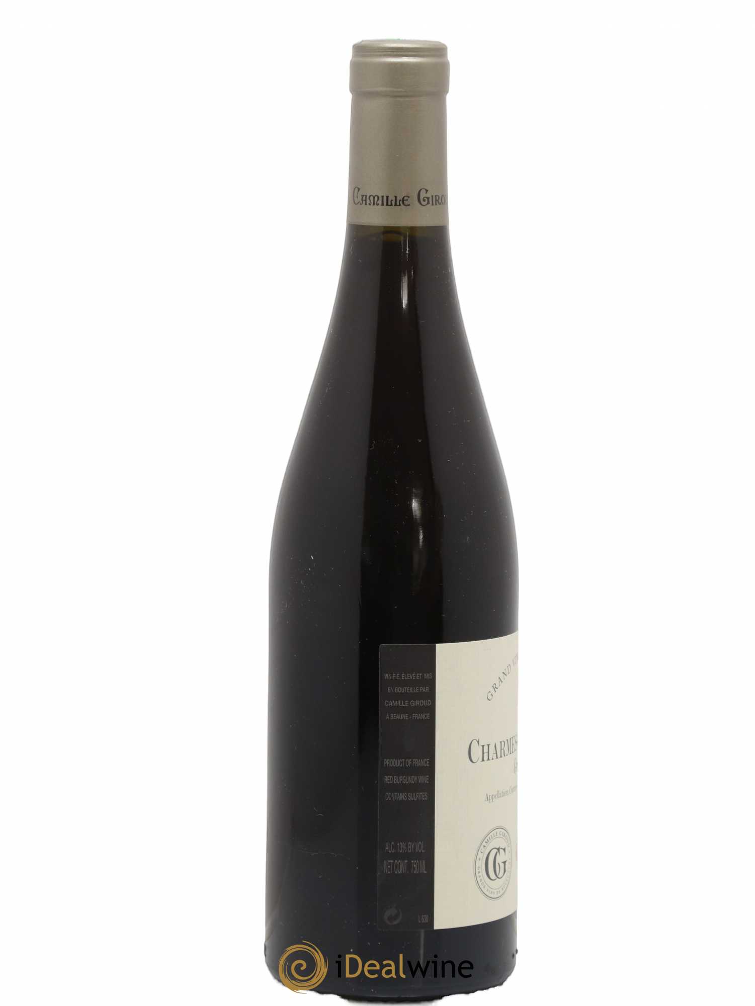 Charmes-Chambertin Grand Cru Camille Giroud (Domaine) 2014 - Lot de 1 bouteille - 1