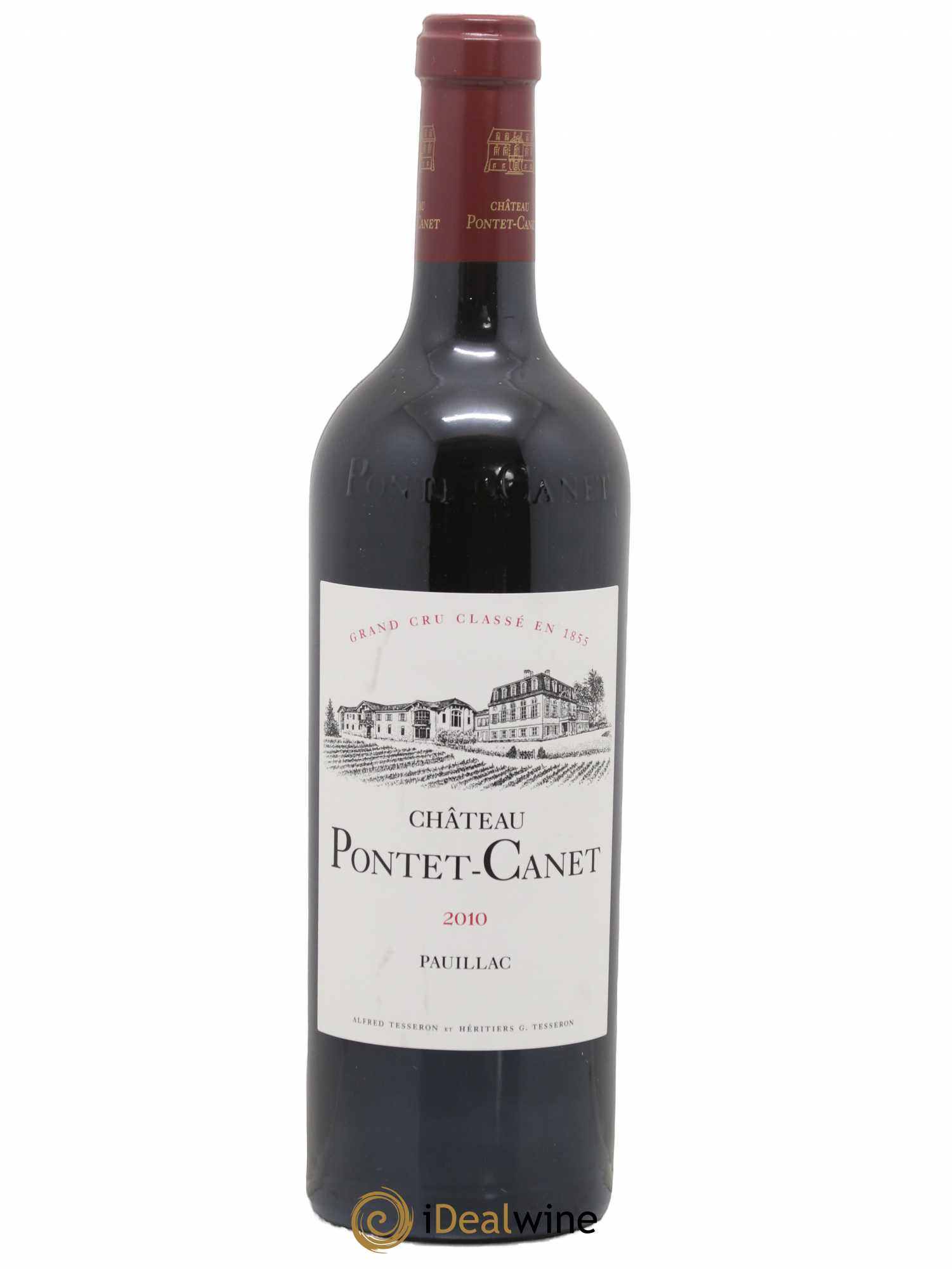 Château Pontet Canet 5ème Grand Cru Classé 2010 - Lot de 1 bouteille - 0
