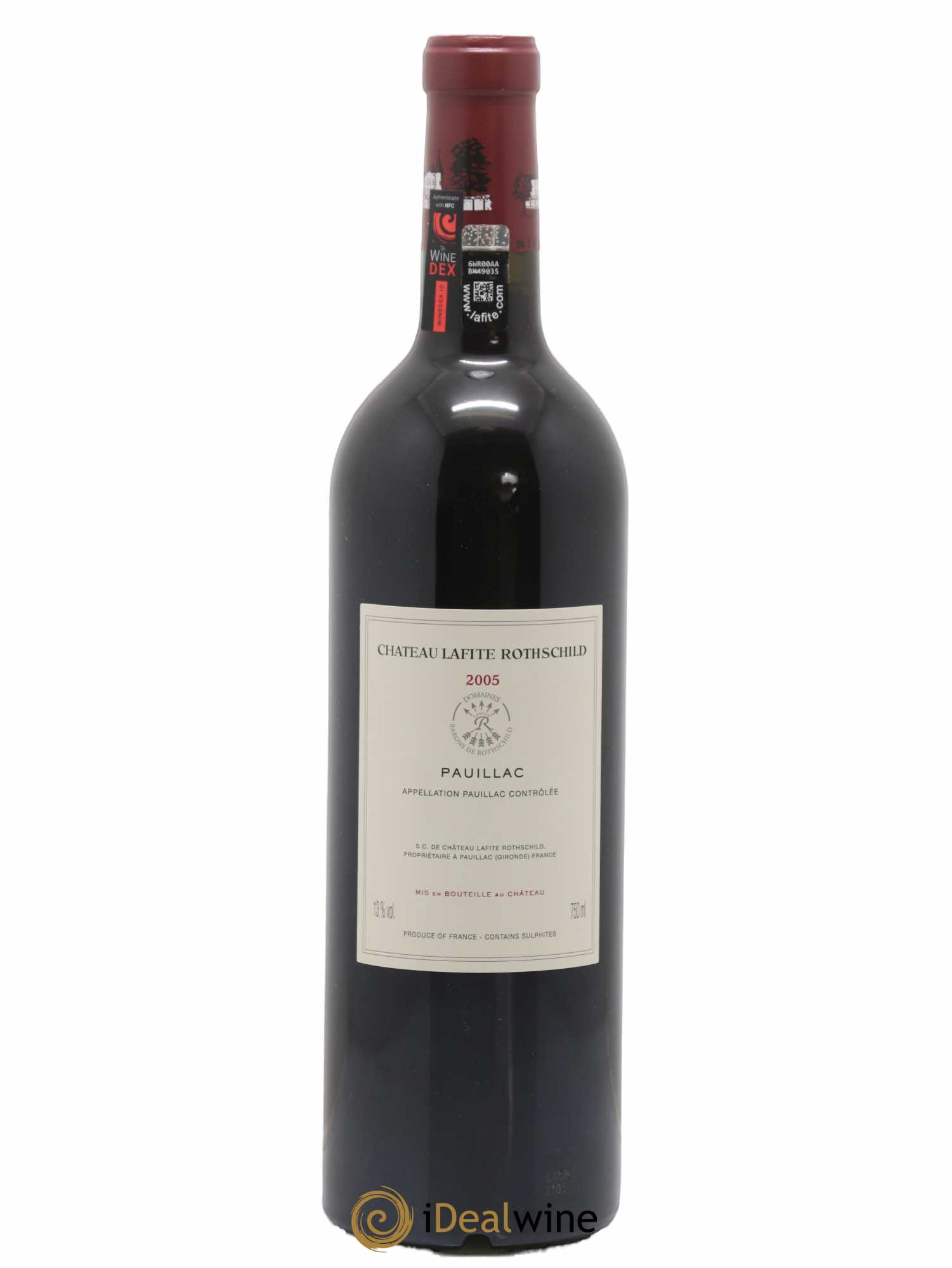 Château Lafite Rothschild 1er Grand Cru Classé 2005 - Lot de 1 bouteille - 1