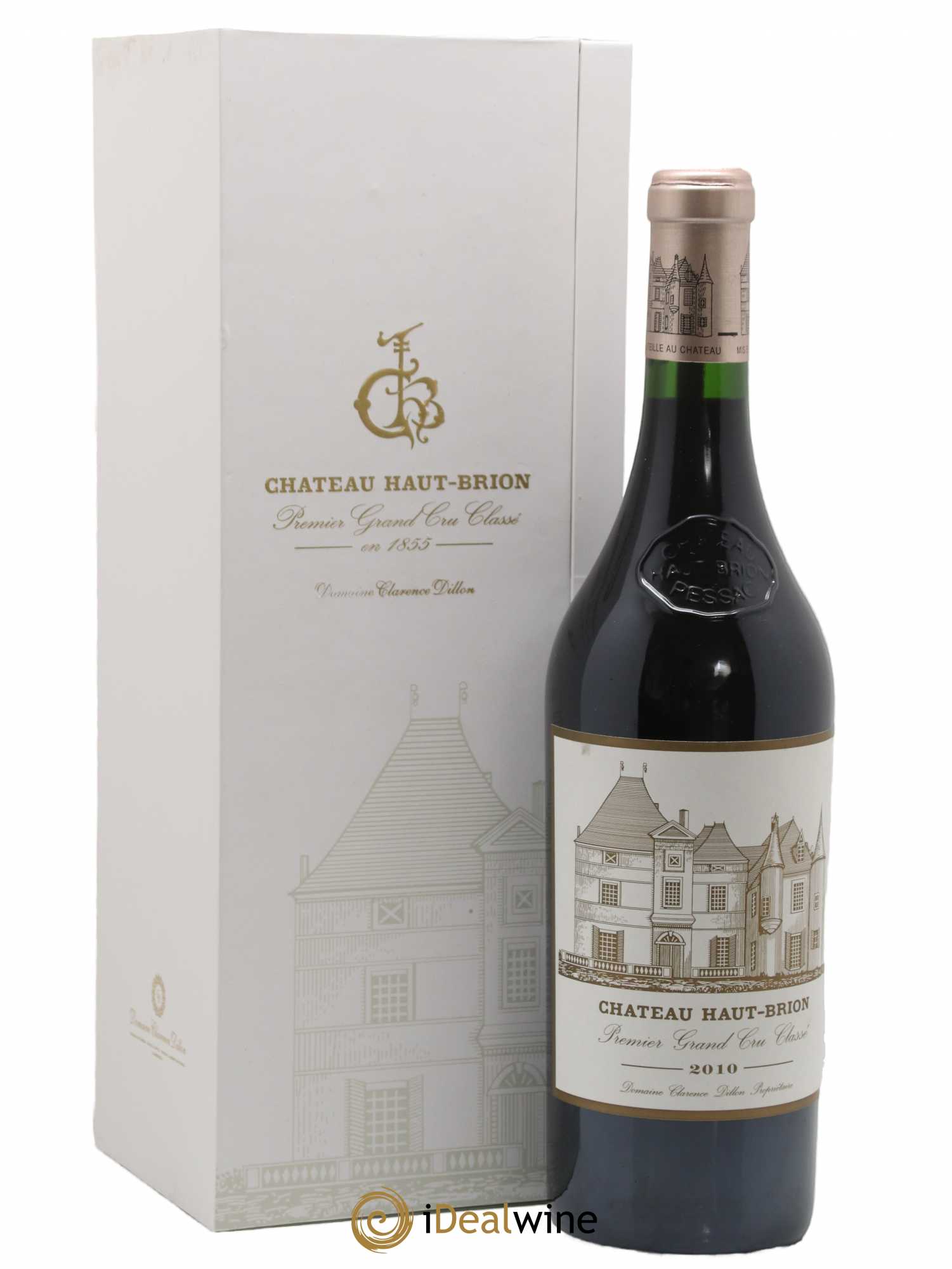 Château Haut Brion 1er Grand Cru Classé 2010 - Lot de 1 bouteille - 0