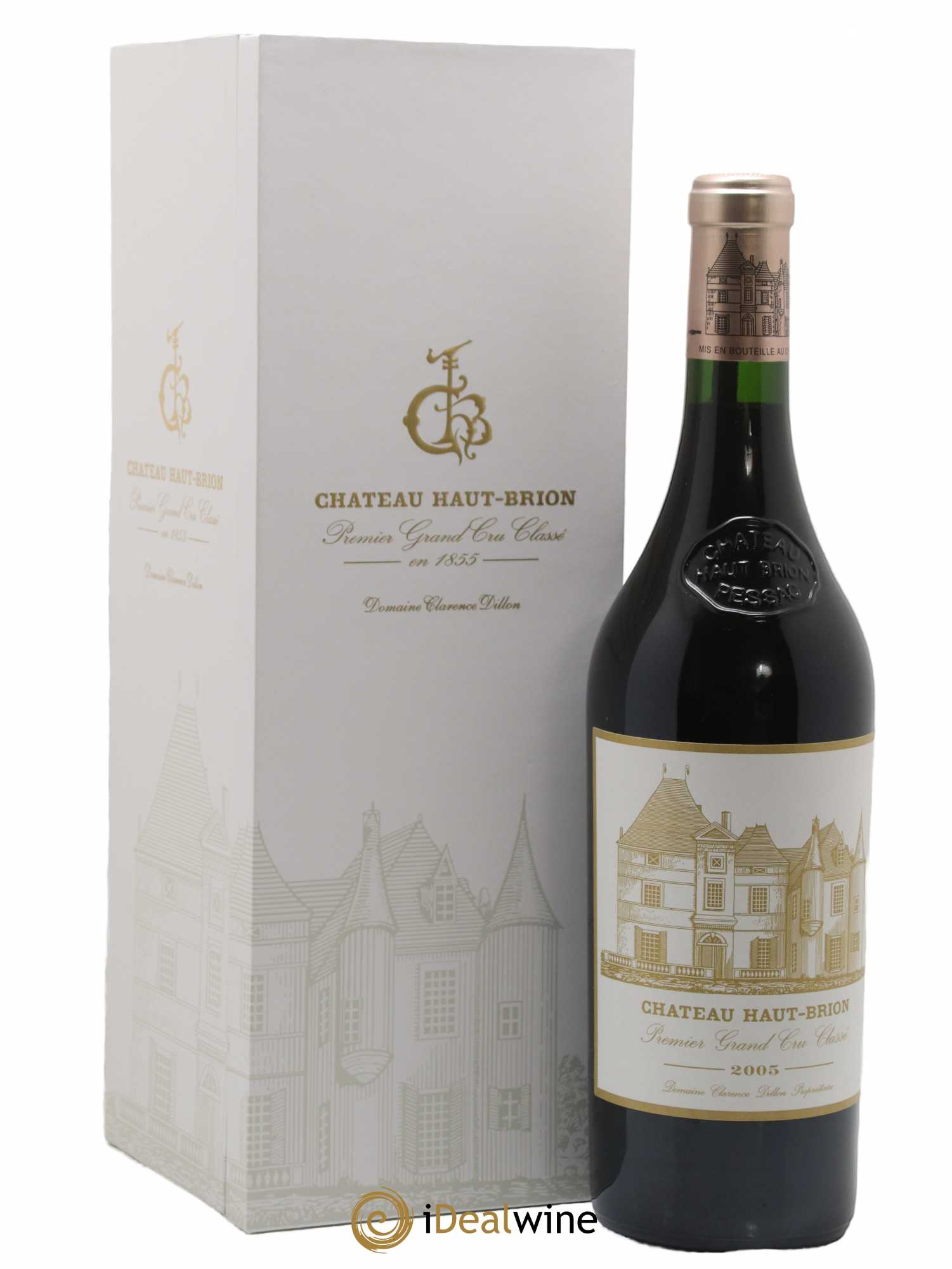Château Haut Brion 1er Grand Cru Classé 2005 - Lot de 1 bouteille - 0