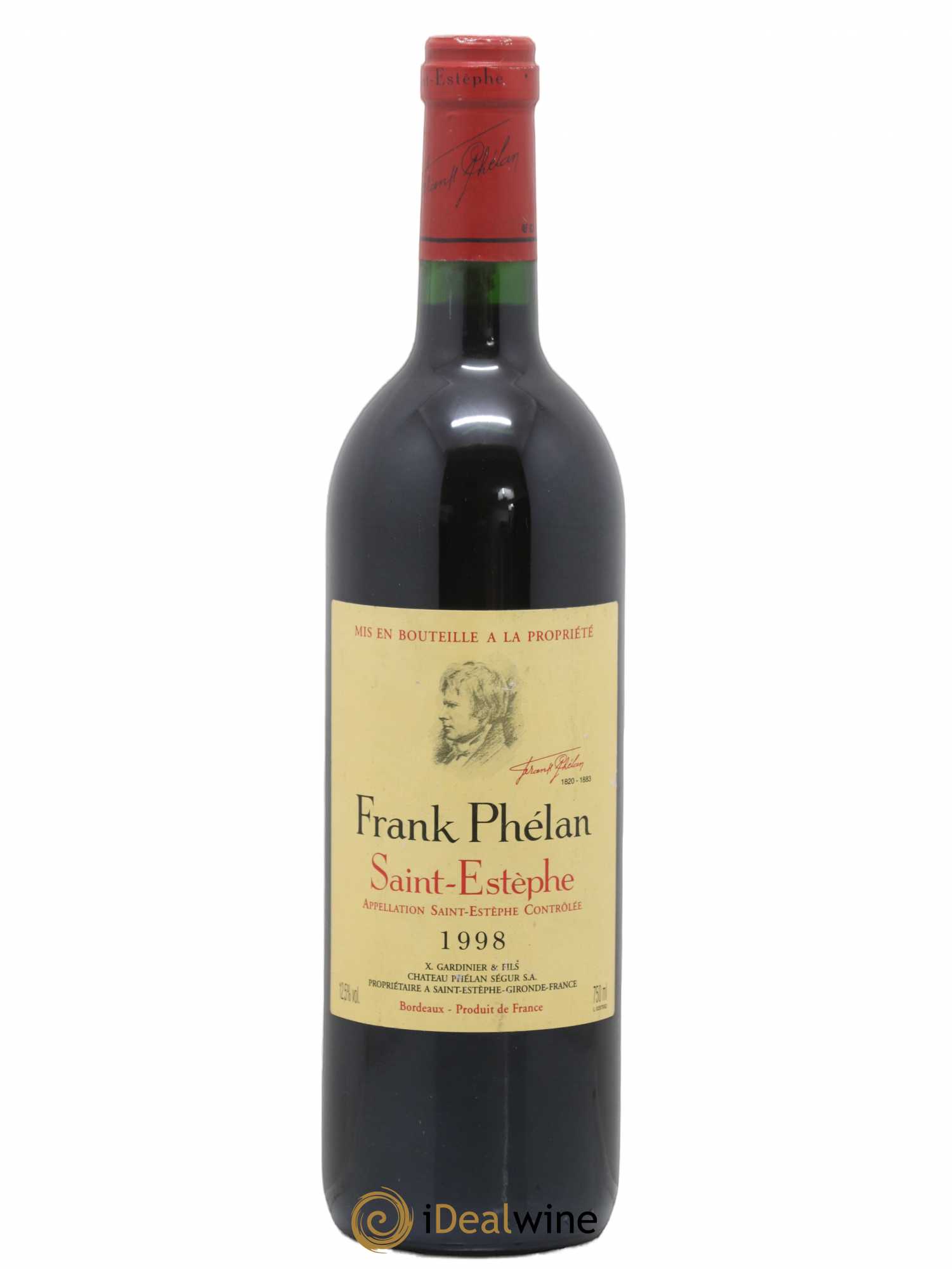 Frank Phélan Second Vin 1998 - Lot de 1 bouteille - 0