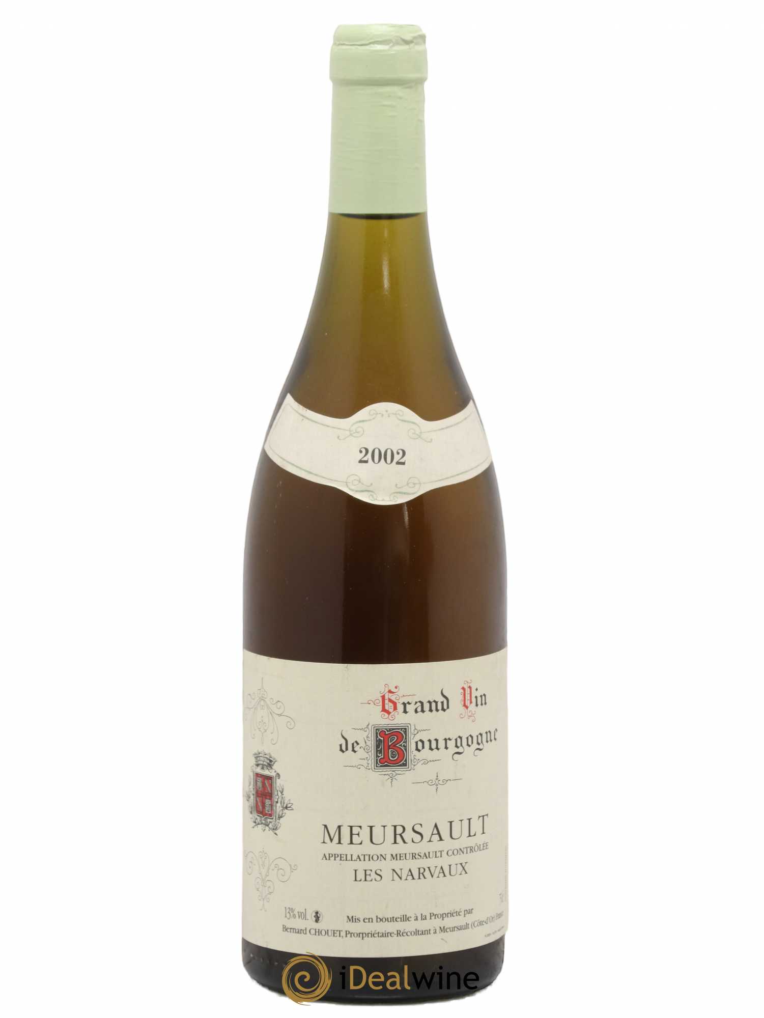 Meursault Les Narvaux B. Chouet 2002 - Posten von 1 Flasche - 0