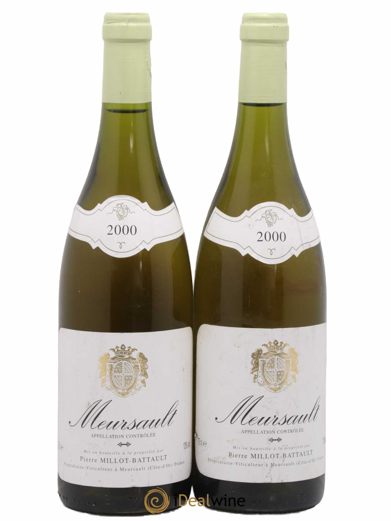 Meursault Pierre Millot Battault 2000 - Posten von 2 Flaschen - 0