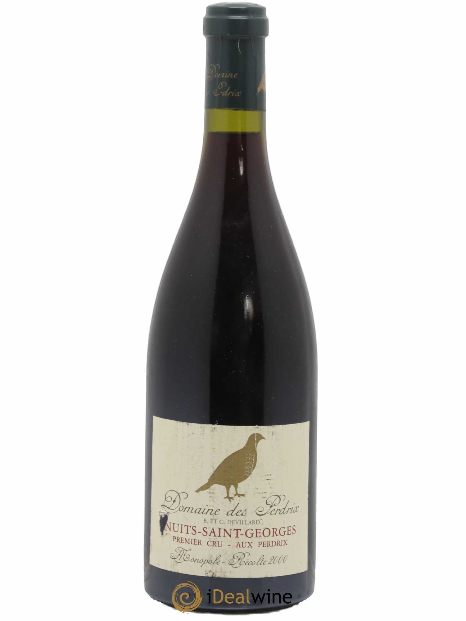 Nuits-Saint-Georges 1er Cru Aux Perdrix Perdrix (Domaine des) Domaine Des Perdrix 2000 - Lot de 1 bouteille - 0