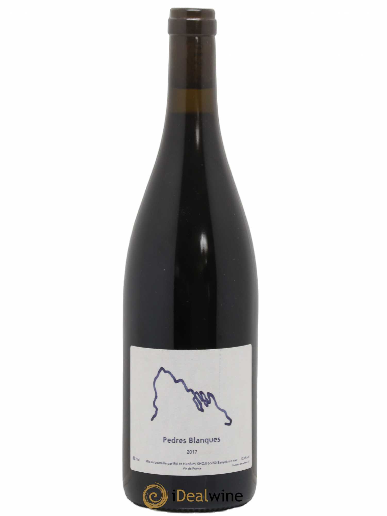 Vin de France Pedres Blanques Rié et Hirofumi Shoji 2017 - Lot de 1 bouteille - 0