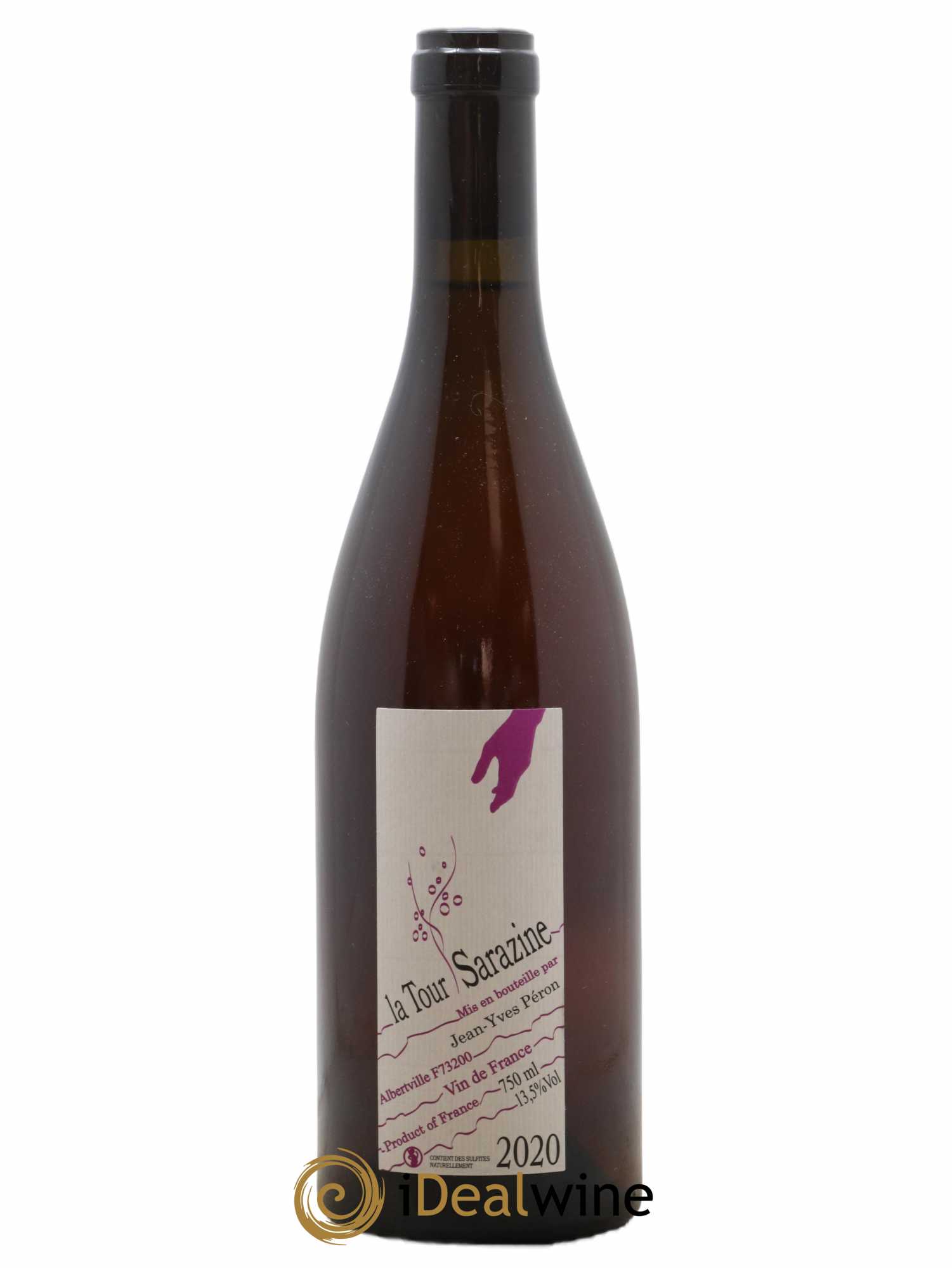 Vin de France La Tour Sarazine Jean Yves Péron 2020 - Lot de 1 bouteille - 0
