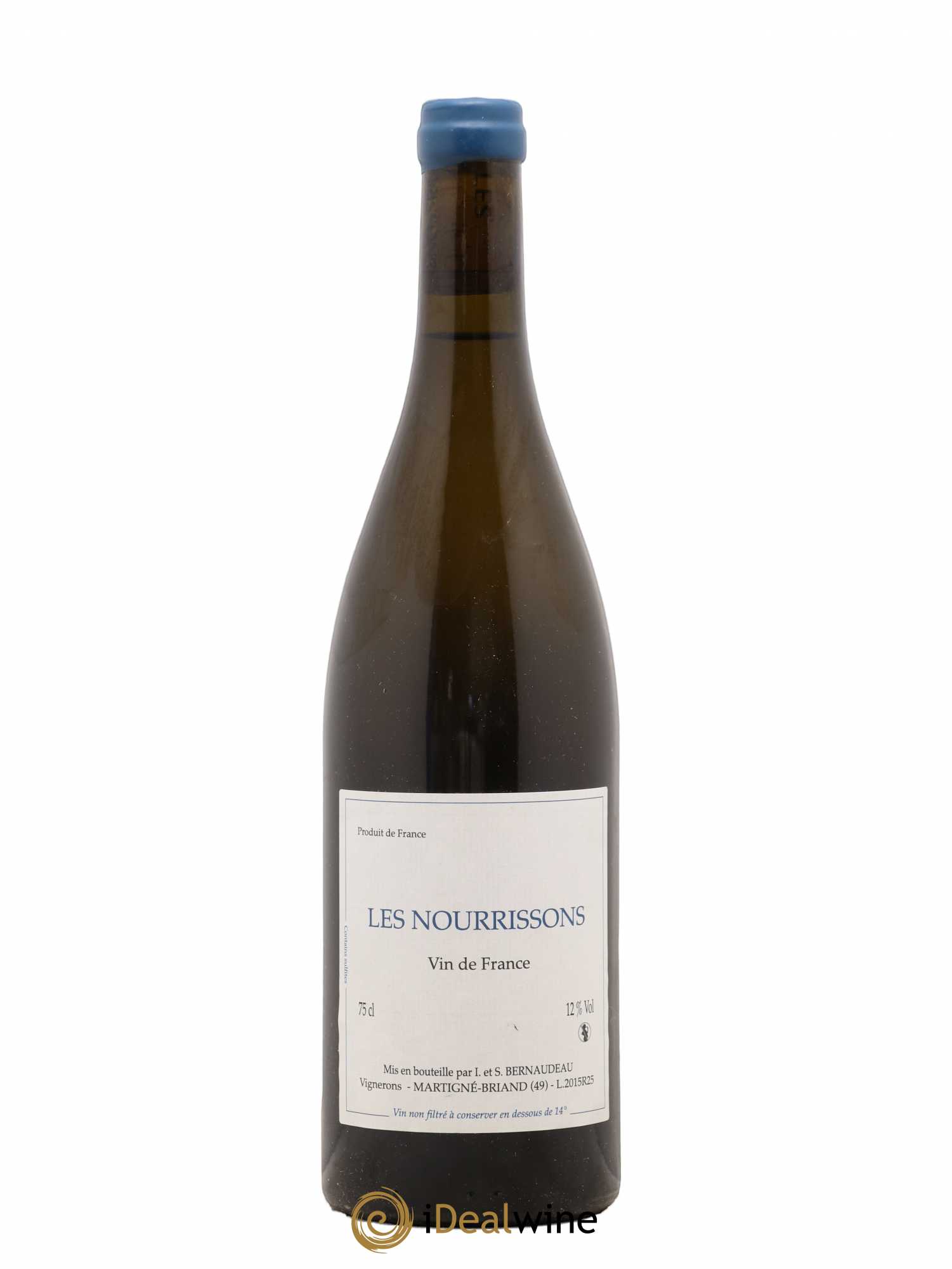 Vin de France Les Nourrissons Stéphane Bernaudeau 2015 - Lot de 1 bouteille - 0