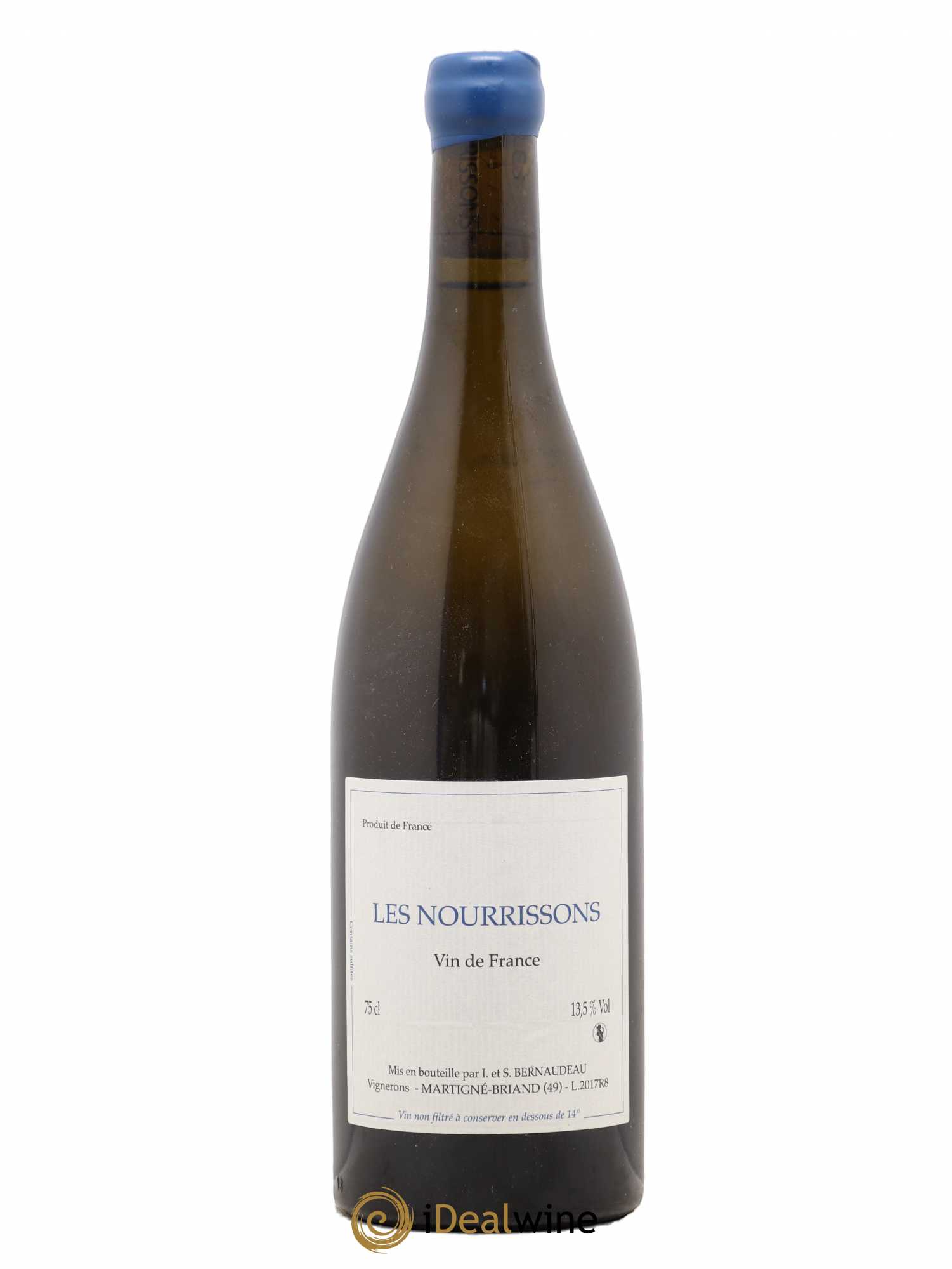 Vin de France Les Nourrissons Stéphane Bernaudeau 2017 - Lot de 1 bouteille - 0