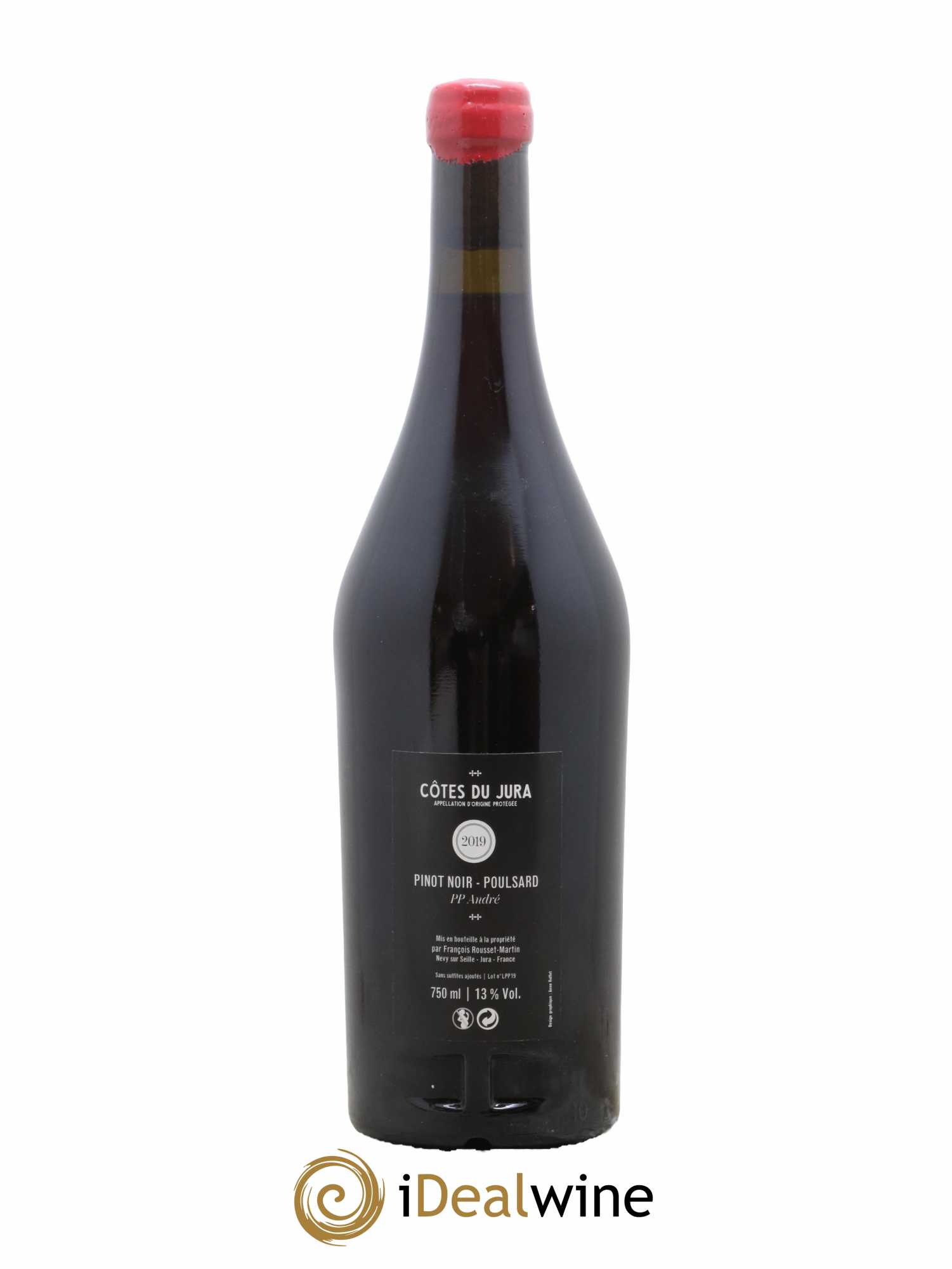 Côtes du Jura PP André François Rousset Martin 2019 - Lot de 1 bouteille - 1