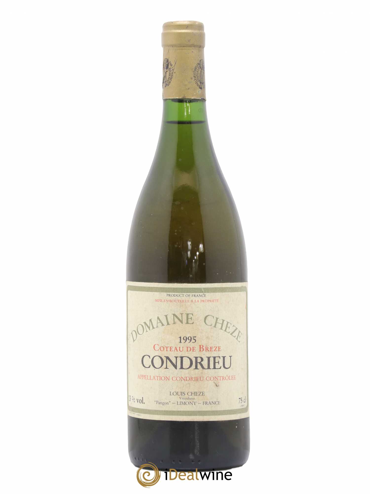 Condrieu Brèze Louis Cheze (Domaine) 1995 - Lot de 1 bouteille - 0