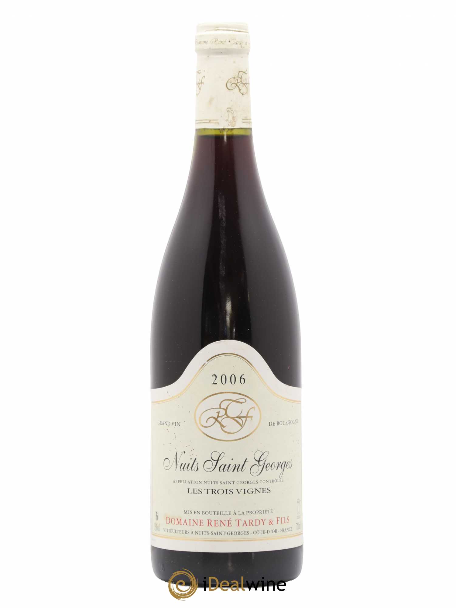 Nuits-Saint-Georges Les 3 Vignes Domaine René Tardy 2006 - Lot de 1 bouteille - 0