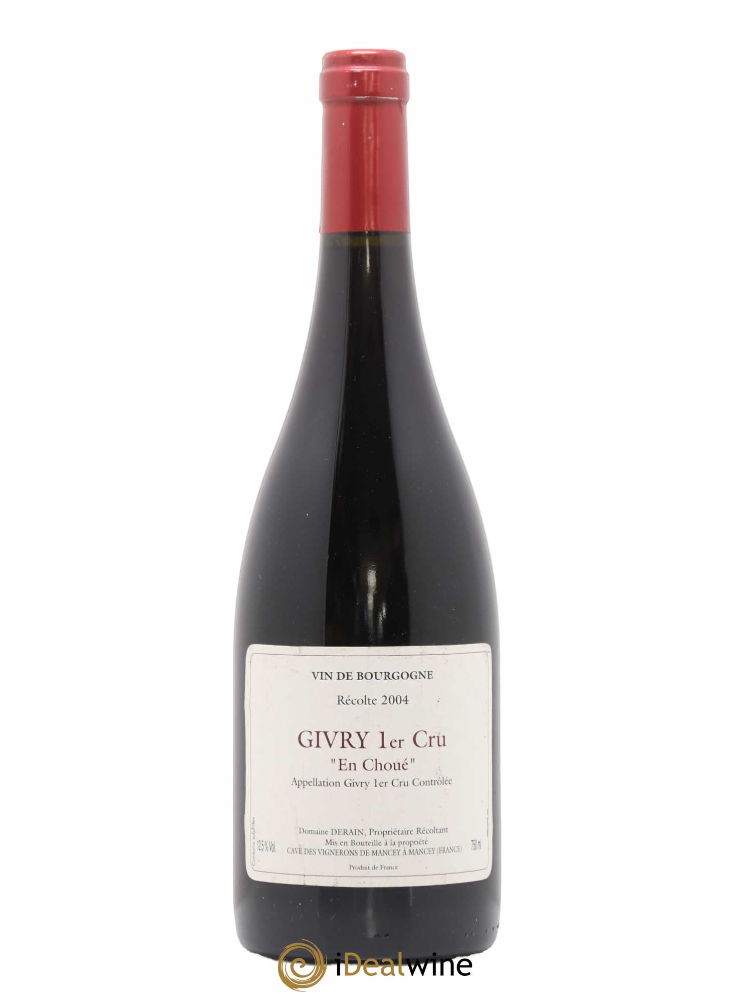 Givry 1er Cru En Choué 2004 - Lot de 1 bouteille - 0