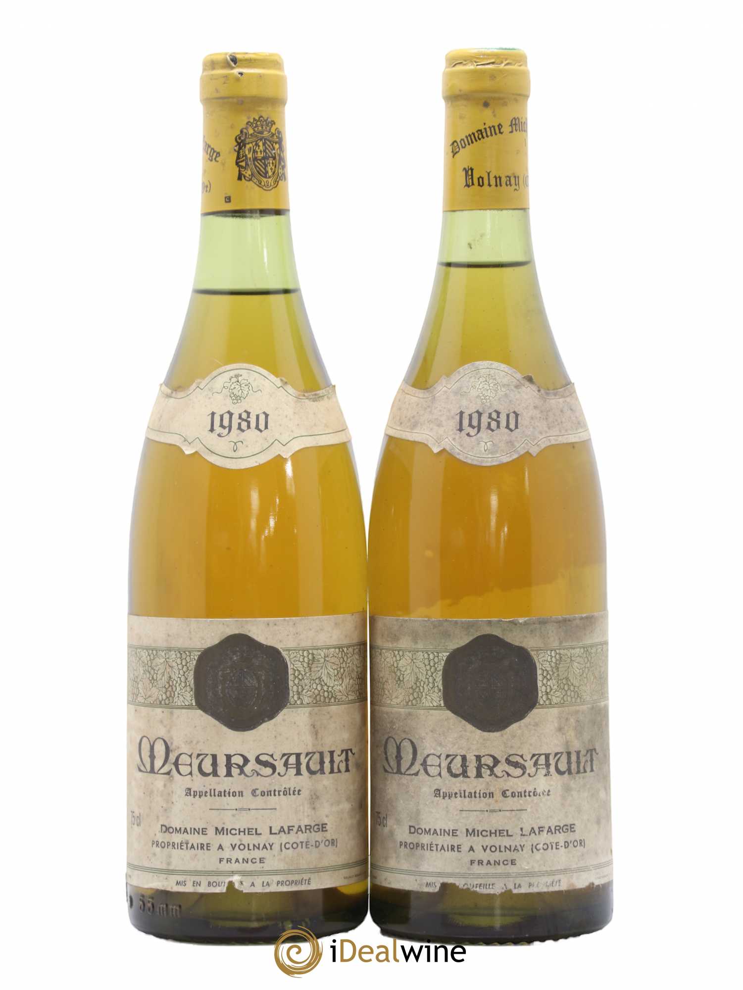 Meursault Lafarge (Domaine) 1980 - Lot de 2 bouteilles - 0
