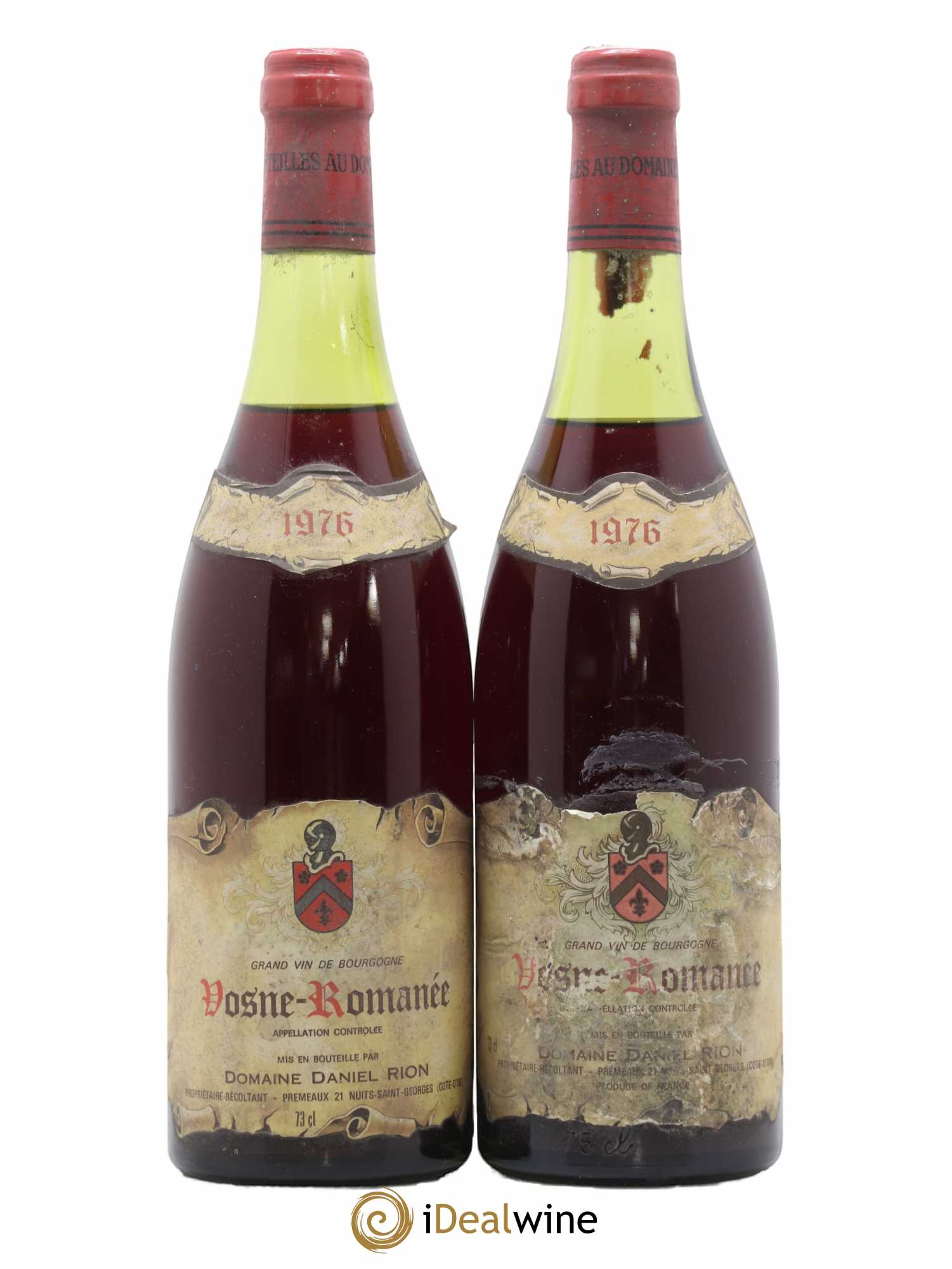 Vosne-Romanée Daniel Rion 1976 - Posten von 2 Flaschen - 0