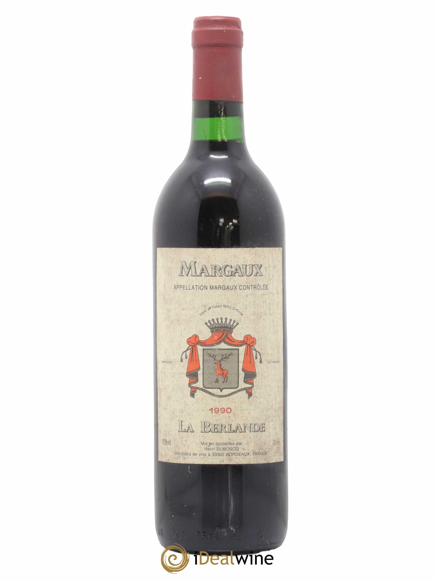 La Berlande 1990 - Lot de 1 bouteille - 0