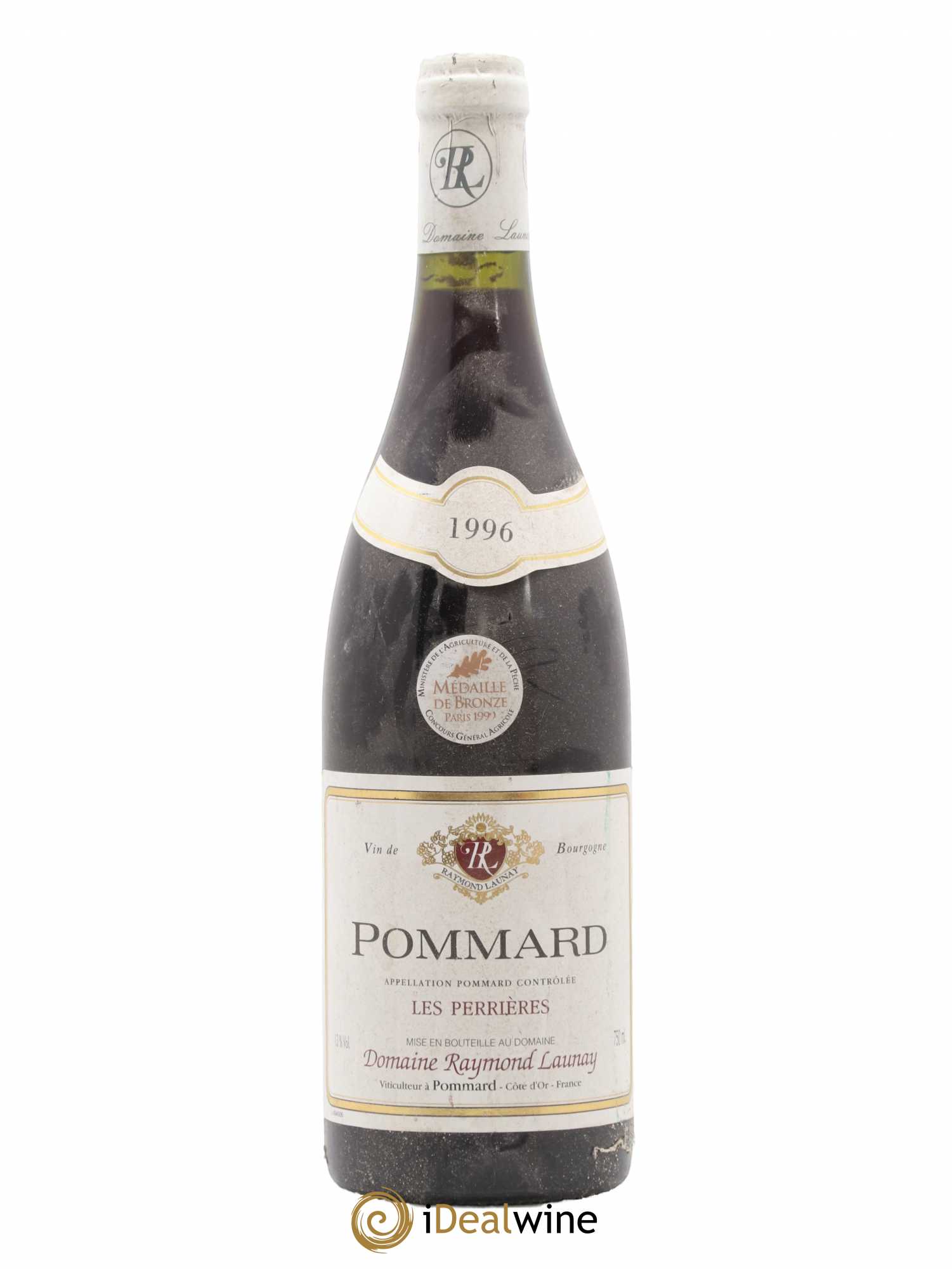 Pommard 1er Cru Perrieres Raymond Launay 1996 - Lot de 1 bouteille - 0