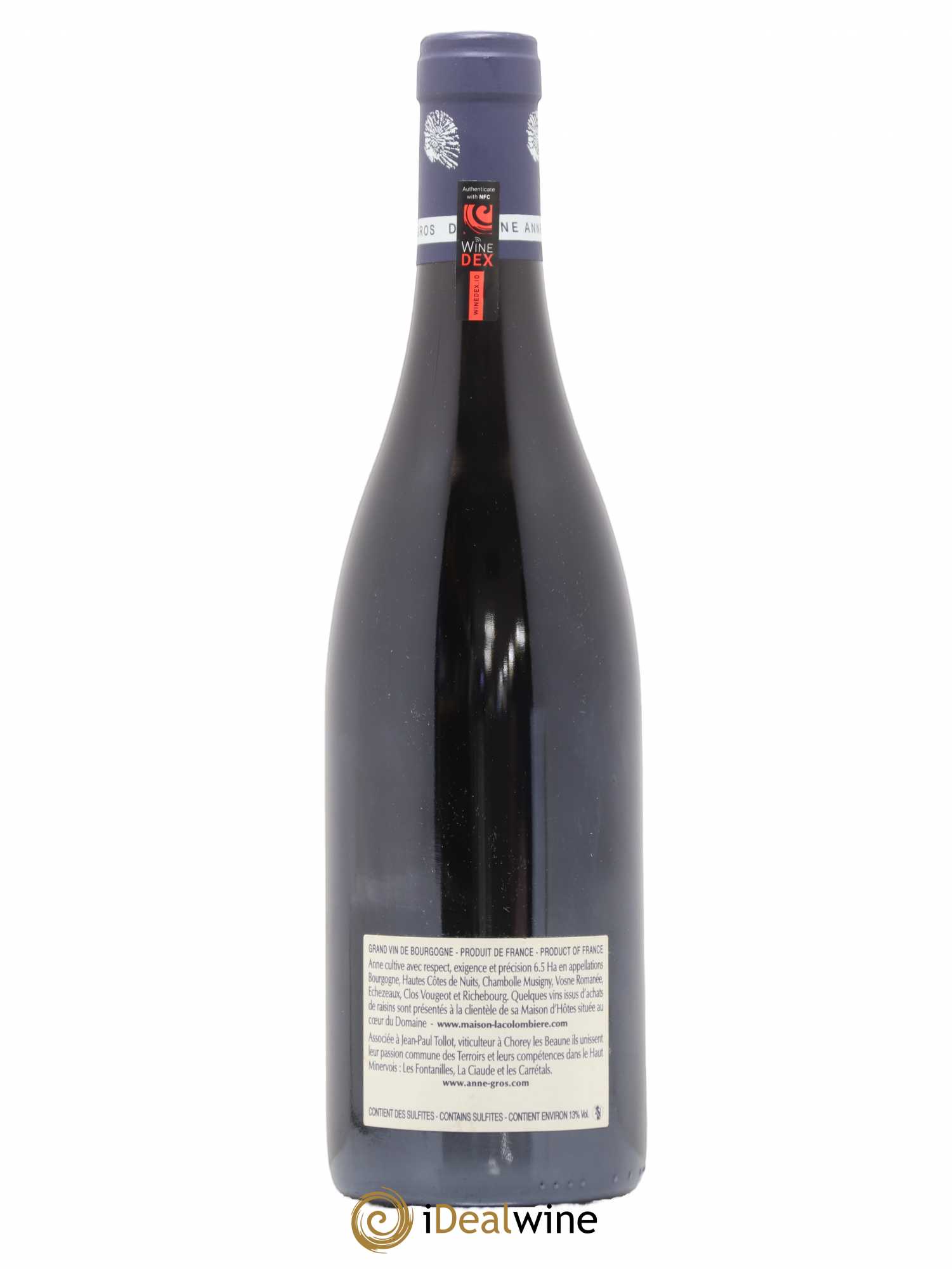 Richebourg Grand Cru Anne Gros 2009 - Lot de 1 bouteille - 1