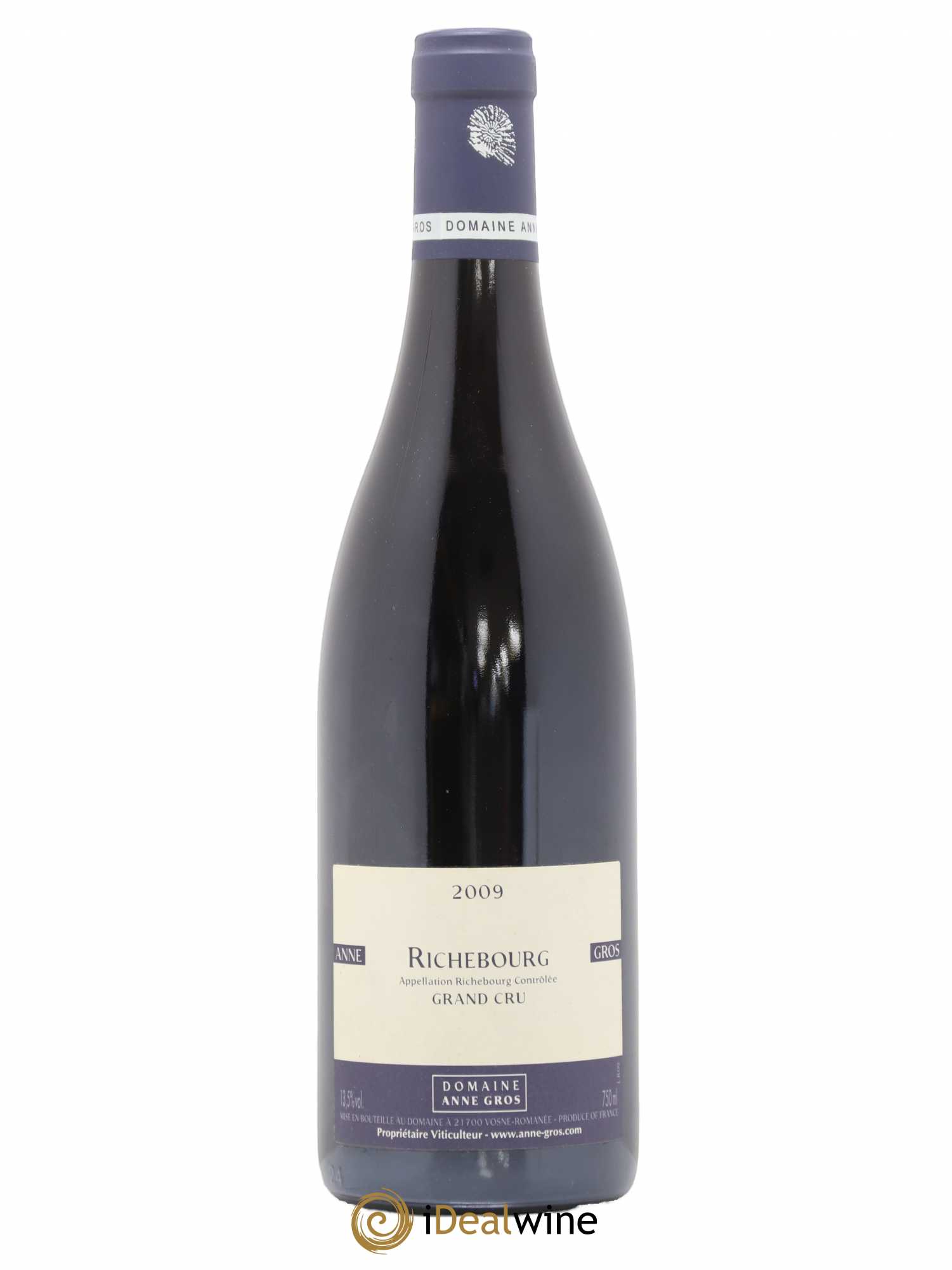Richebourg Grand Cru Anne Gros 2009 - Lot de 1 bouteille - 0