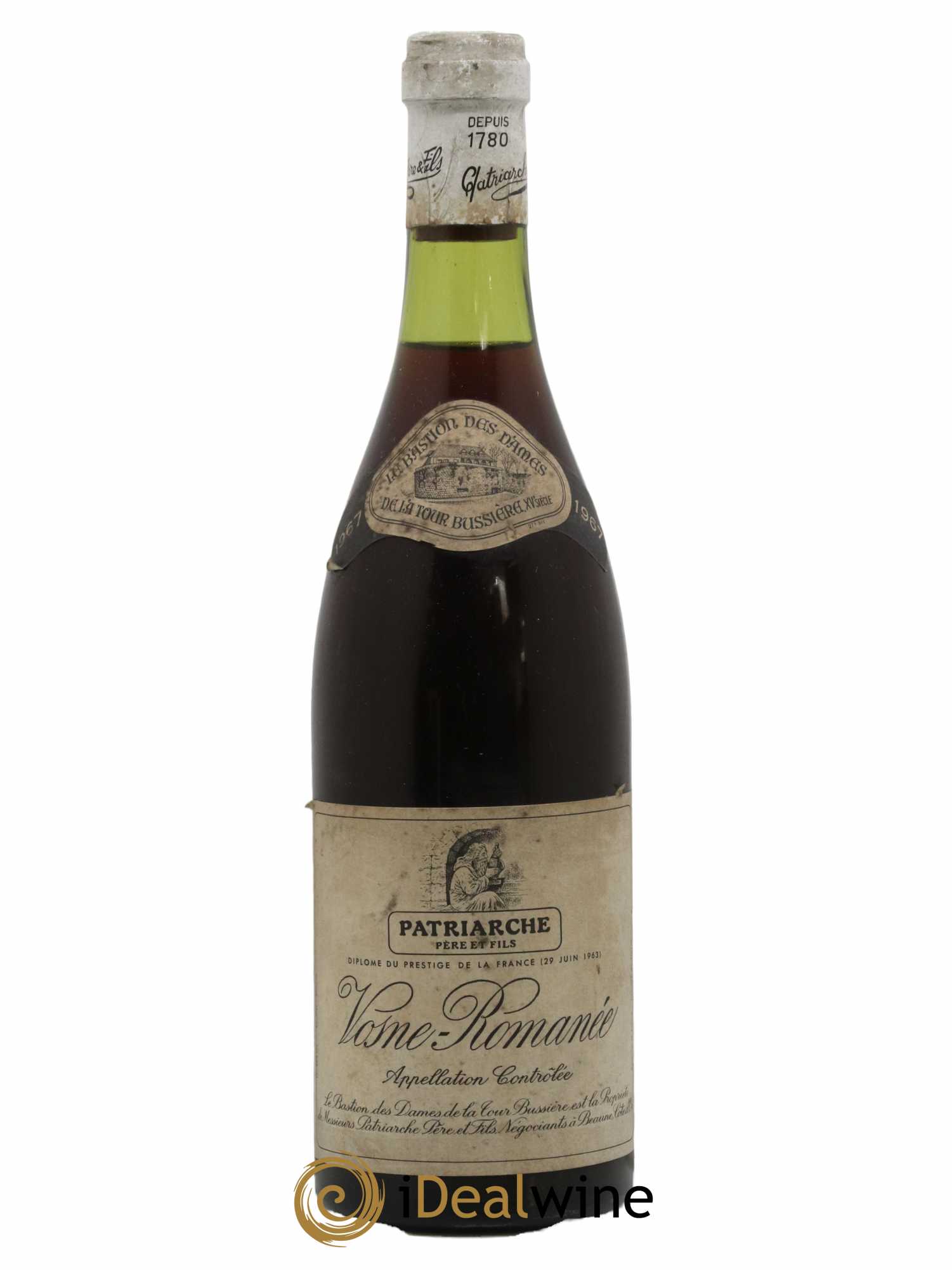 Vosne-Romanée Patriarche 1967 - Lot de 1 bouteille - 0