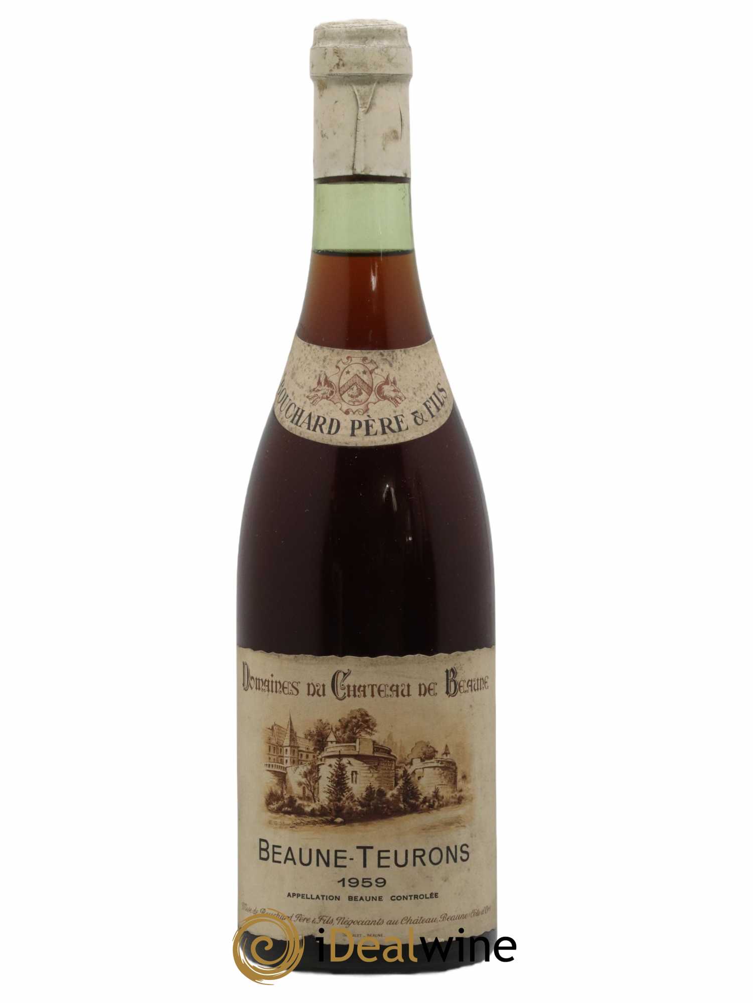Beaune Teurons Château de beaune Bouchard Père & Fils 1959 - Lot de 1 bouteille - 0