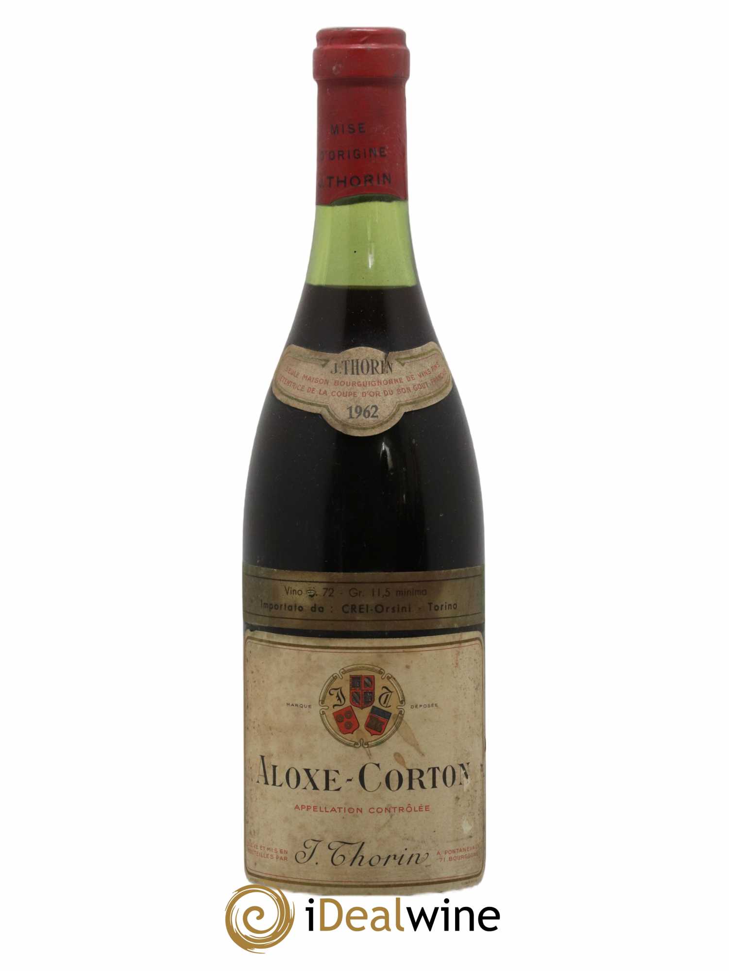 Aloxe-Corton Thorin 1962 - Lot de 1 bouteille - 0