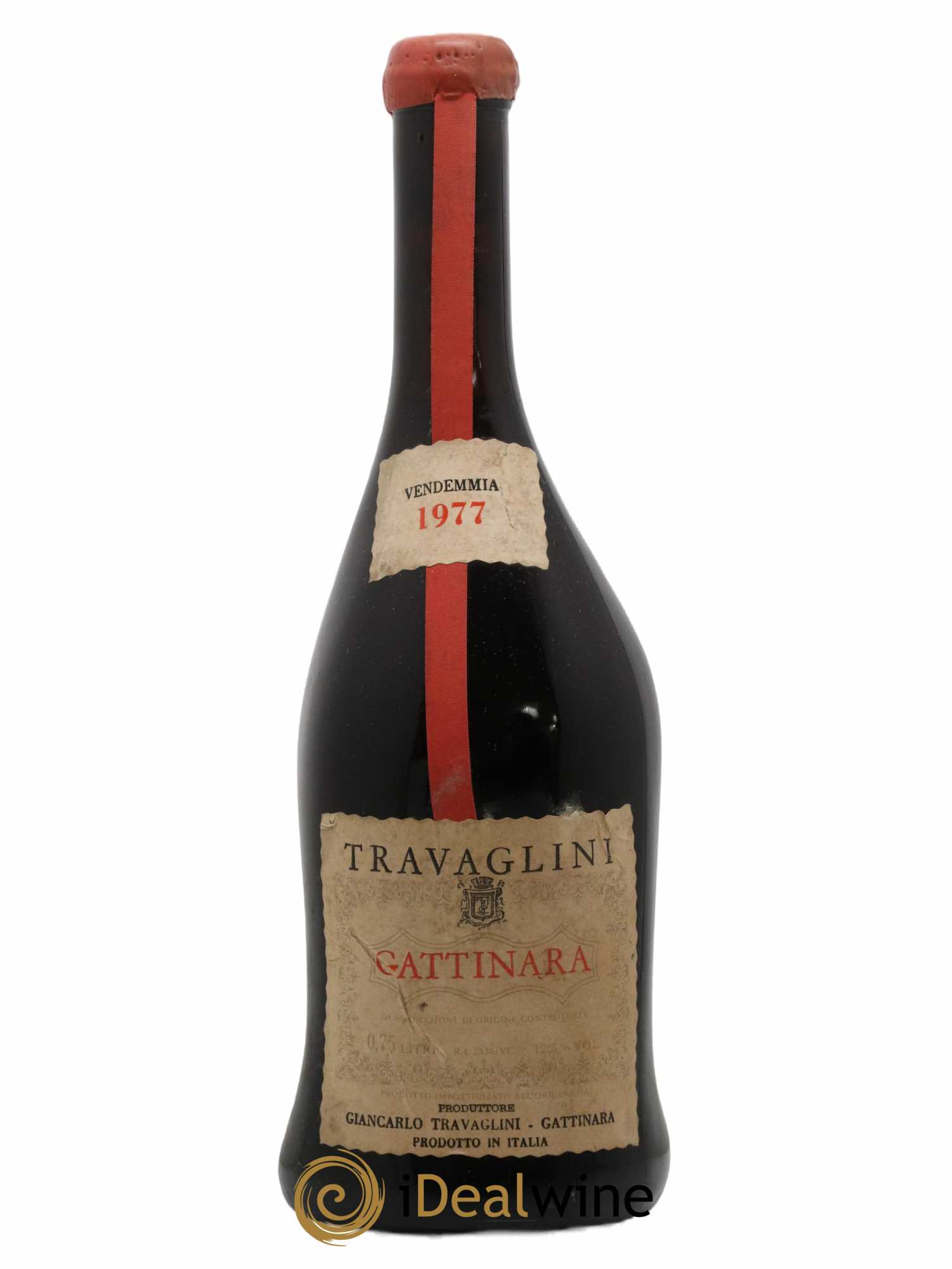 Gattinara DOCG Travaglini 1977 - Lotto di 1 bottiglia - 0