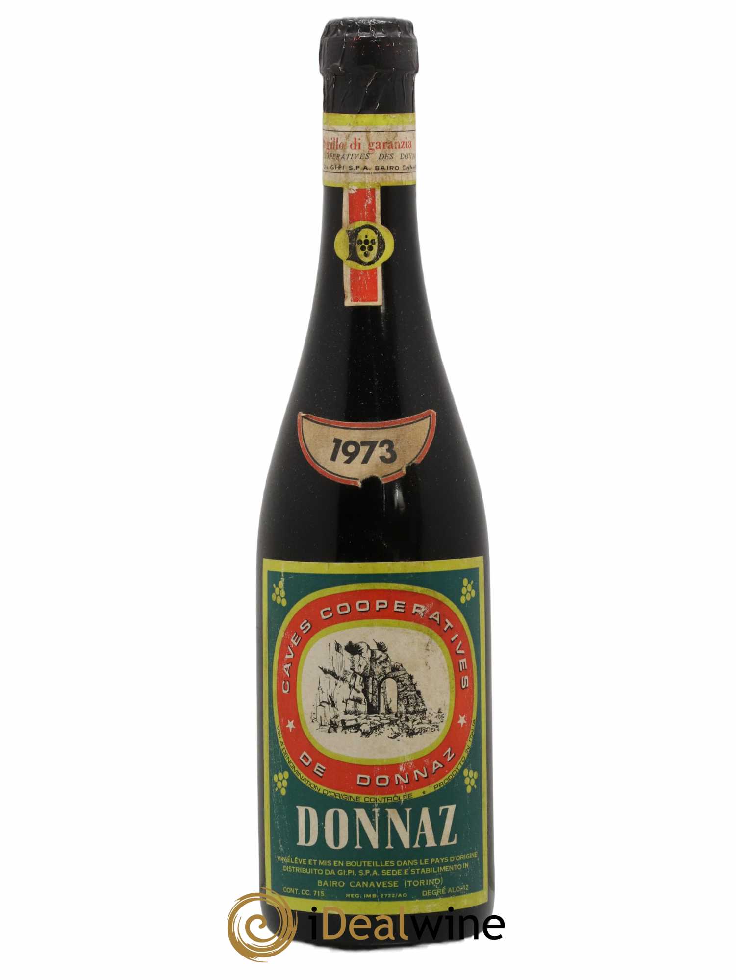Italie Donnaz Produttori di Carema (sans prix de réserve) 1973 - Lot de 1 bouteille - 0