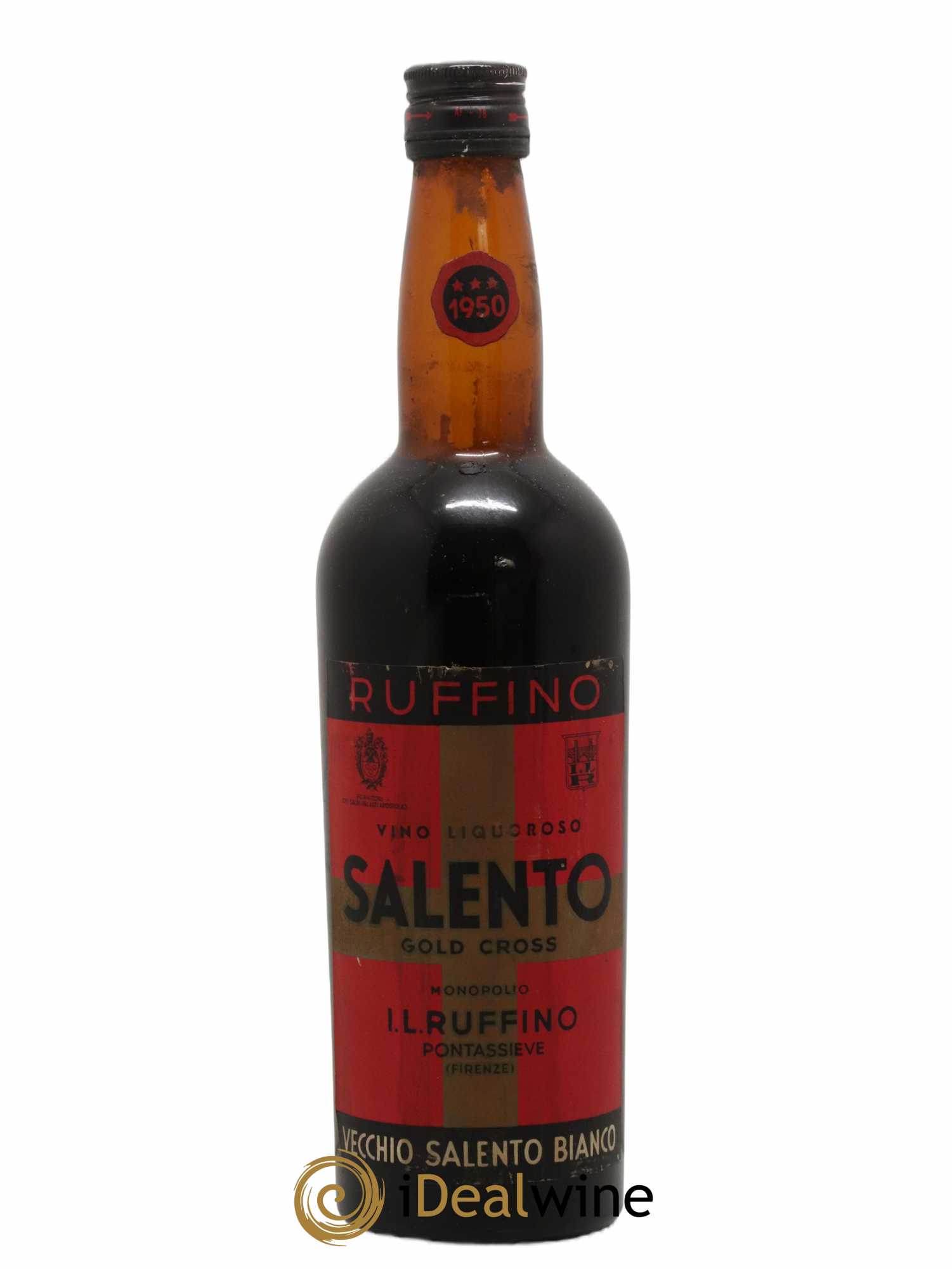 Italie Vecchio Salento Bianco Ruffino 1950 - Lot de 1 bouteille - 0